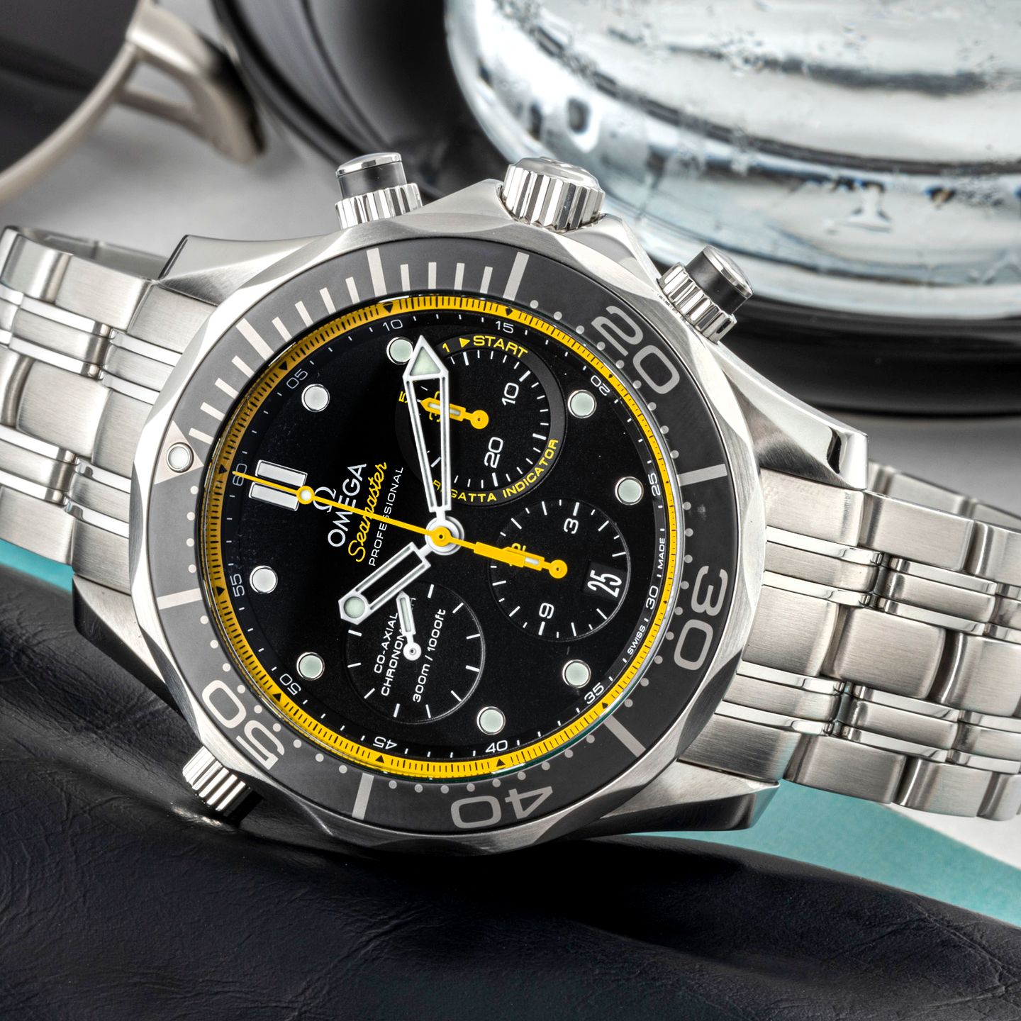 Omega Seamaster Diver 300 M 212.30.44.50.01.002 (Unknown (random serial)) - Black dial 44 mm Steel case (1/8)