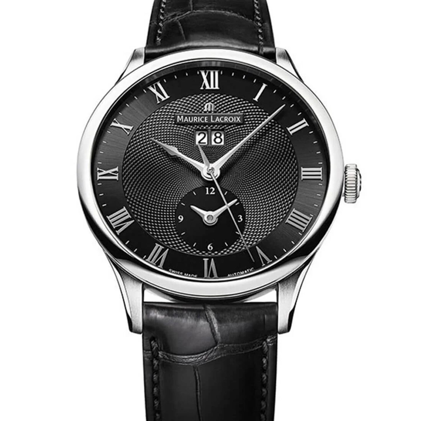 Maurice Lacroix Masterpiece MP6707-SS001-310 (2023) - Black dial 40 mm Steel case (2/3)
