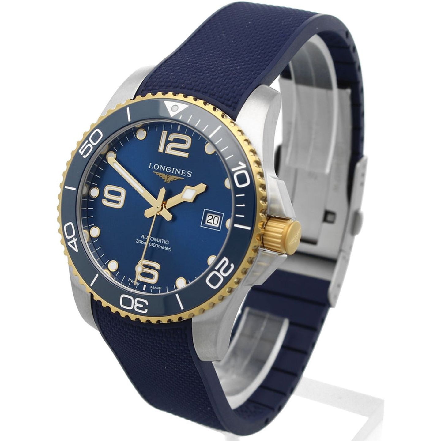 Longines HydroConquest L3.781.3.96.9 (2024) - Blue dial 41 mm Steel case (2/6)