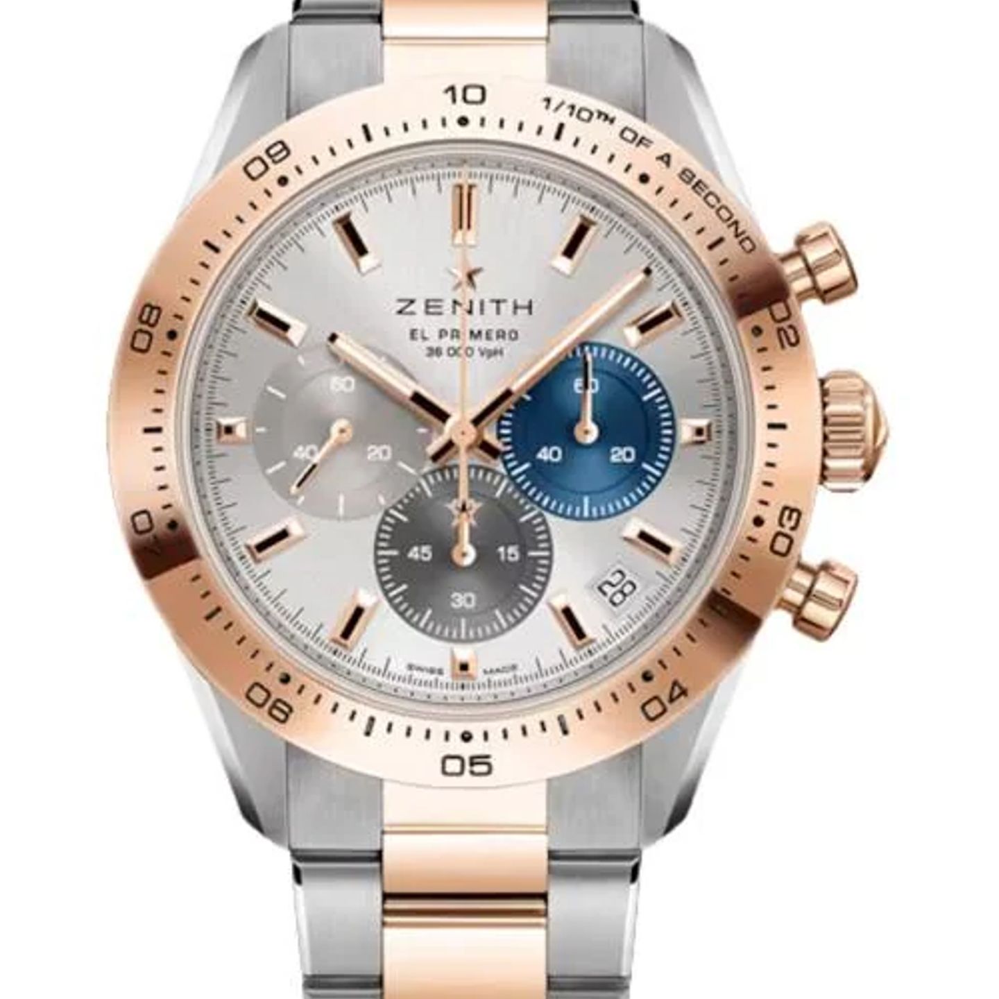 Zenith Chronomaster Sport 51.3100.3600/69.M3100 (2026) - Zilver wijzerplaat 41mm Staal (1/1)