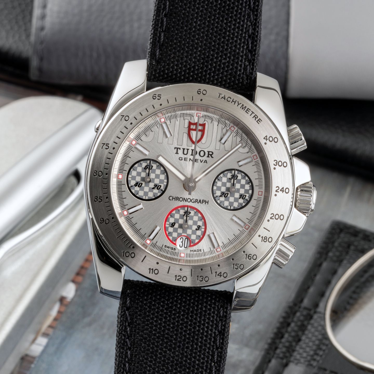 Tudor Pelagos 25500TN (2010) - Zwart wijzerplaat 42mm Titanium (3/8)