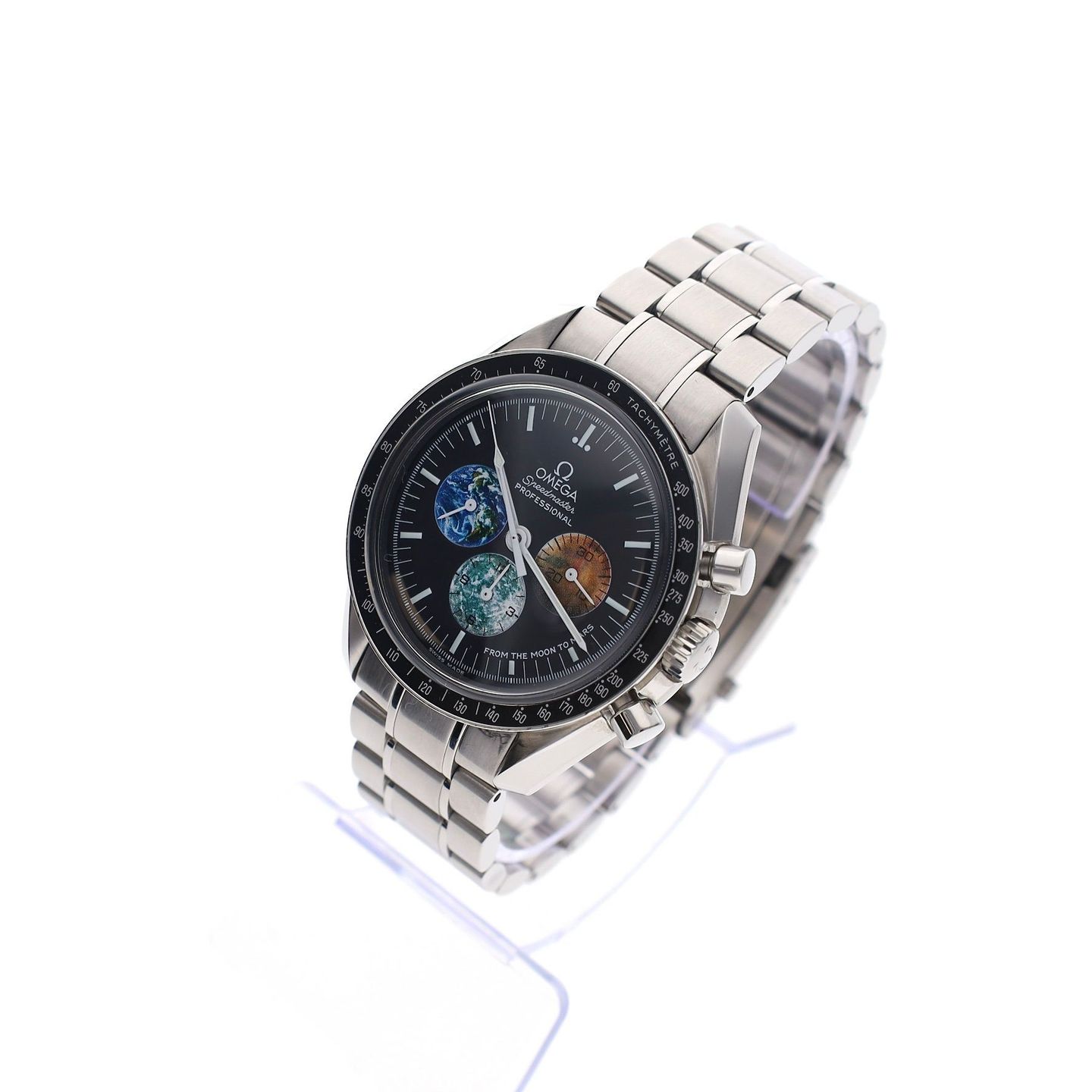 Omega Speedmaster Professional Moonwatch 3577.50.00 (2005) - Black dial 42 mm Steel case (2/8)