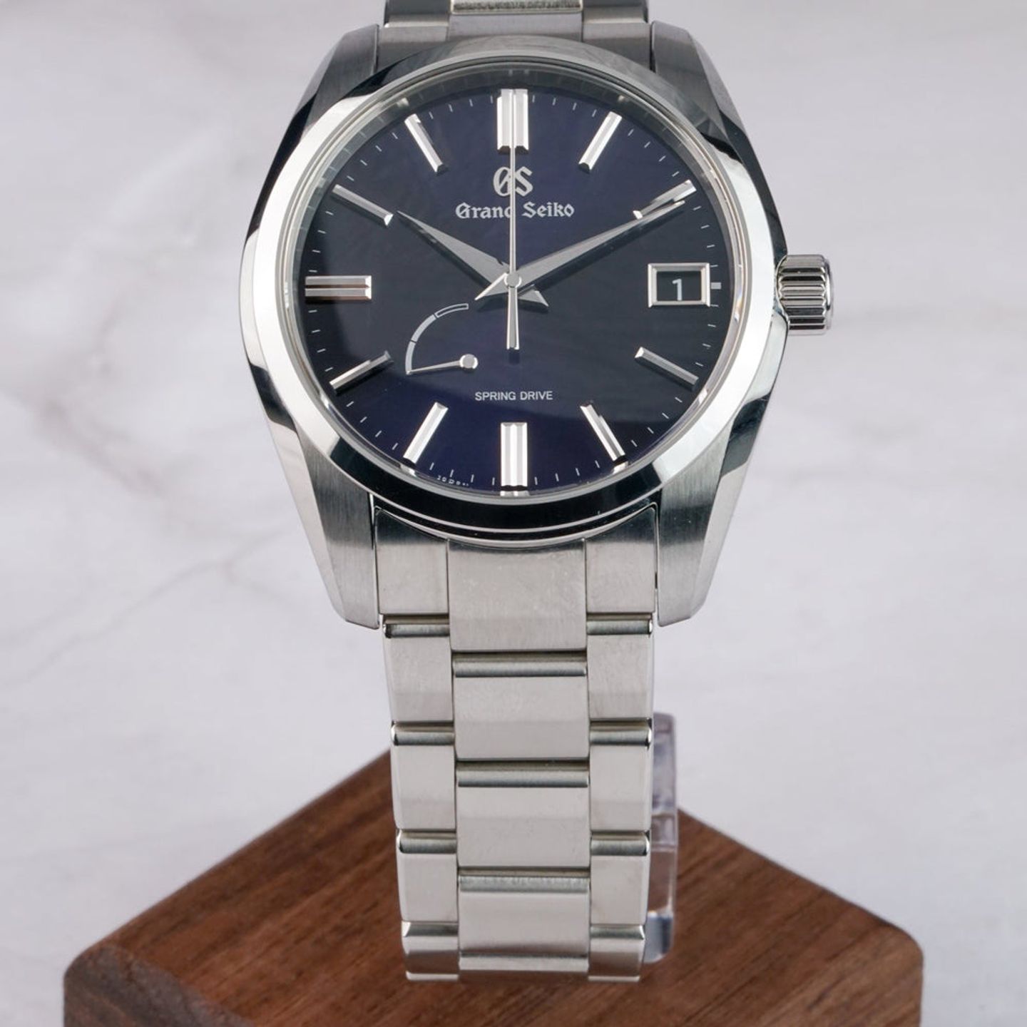 Grand Seiko Heritage Collection SBGA439 (2022) - Blue dial 40 mm Steel case (1/8)