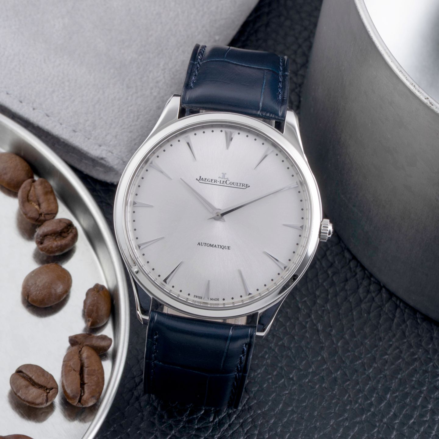 Jaeger-LeCoultre Master Ultra Thin Q1338421 (Unknown (random serial)) - Silver dial 41 mm Steel case (1/8)