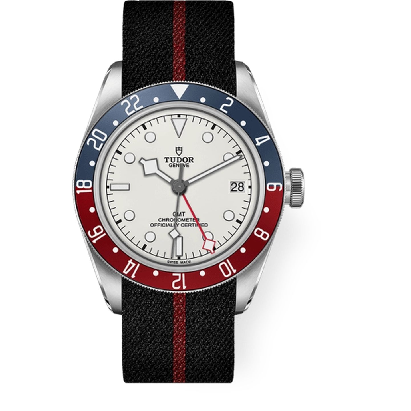 Tudor Black Bay GMT 79830RB (2025) - Wit wijzerplaat 41mm Staal (1/1)