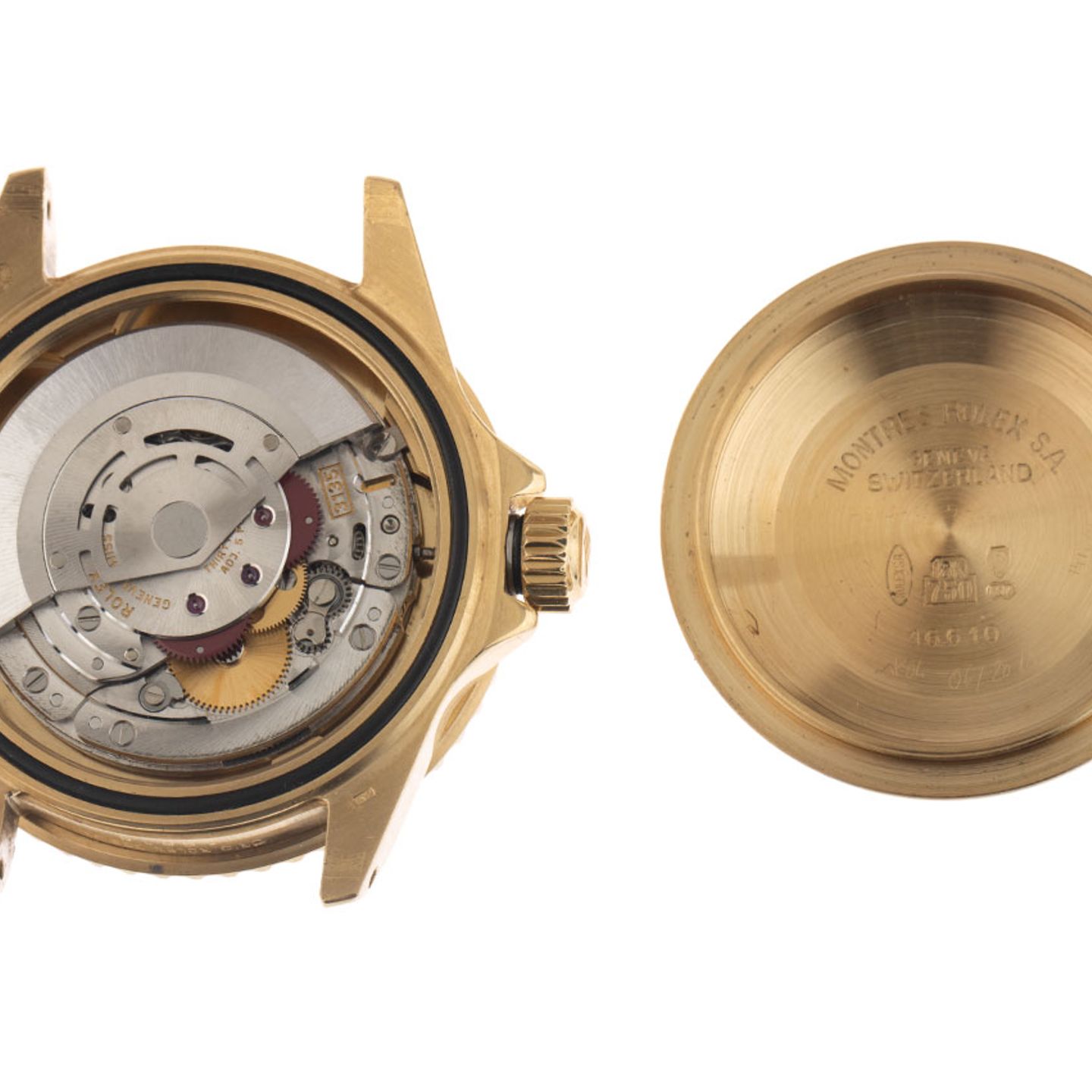Rolex Submariner Date 16618 (1987) - 40mm Geelgoud (8/8)