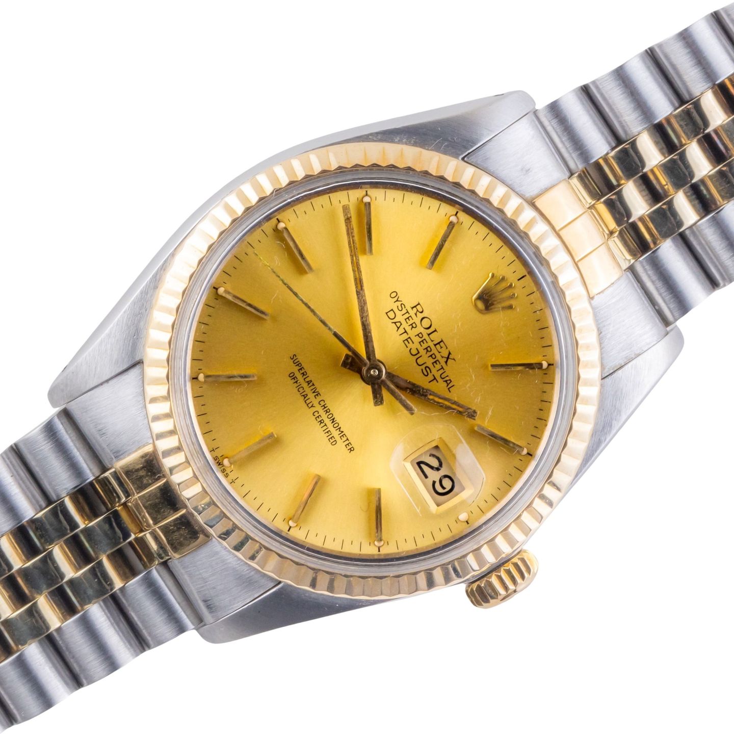 Rolex Datejust 31 68273 (1991) - 31 mm Gold/Steel case (1/7)