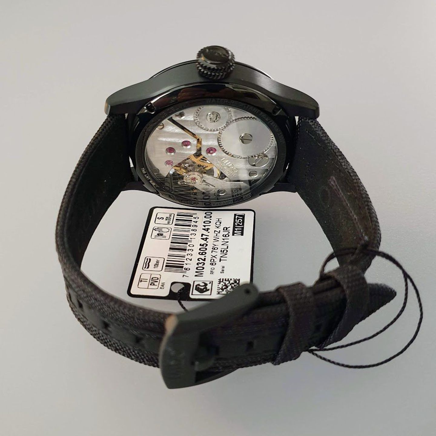 Mido Multifort M032.605.47.410.00 (2025) - Black dial 44 mm Titanium case (6/8)