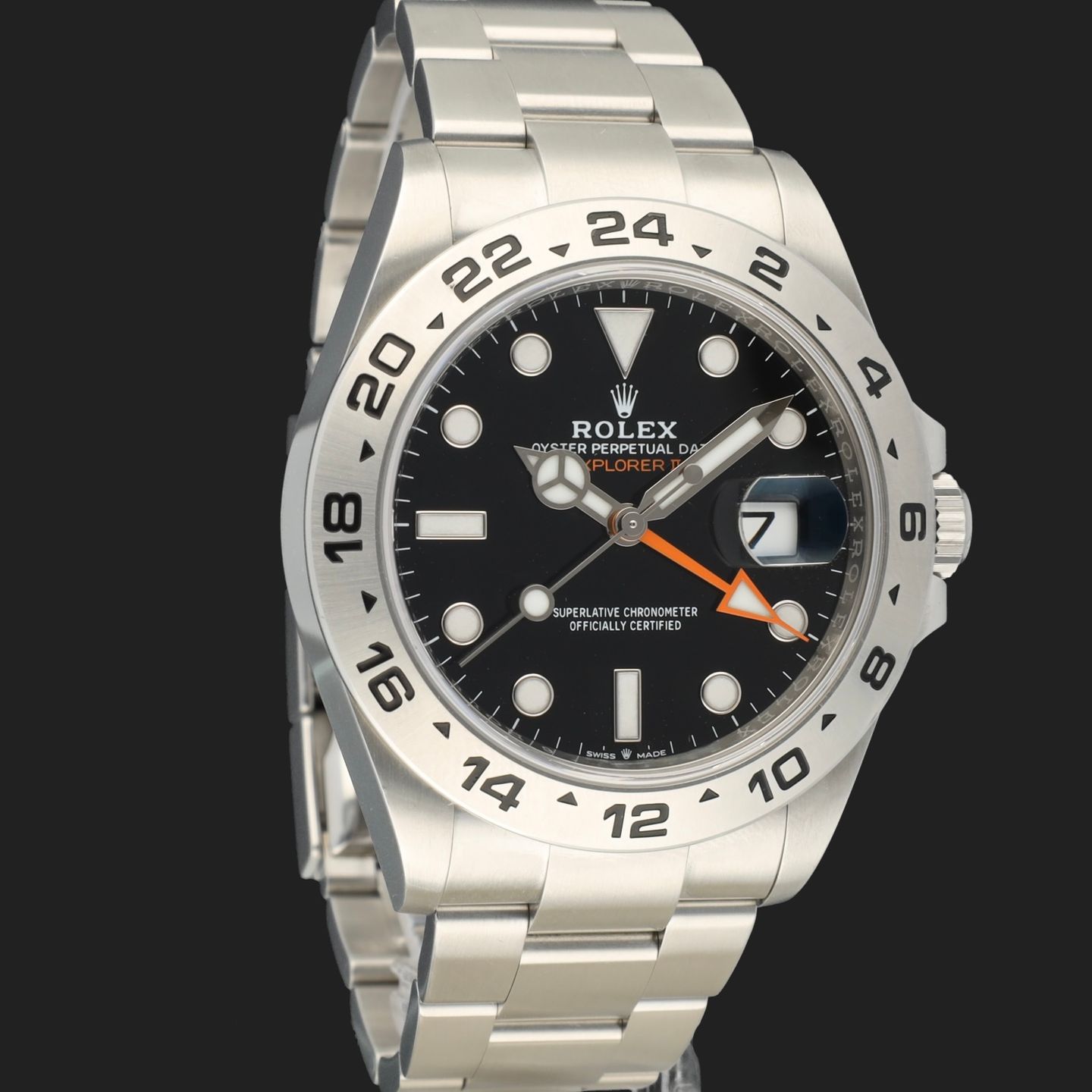 Rolex Explorer II 226570 (2021) - Zwart wijzerplaat 42mm Staal (4/8)