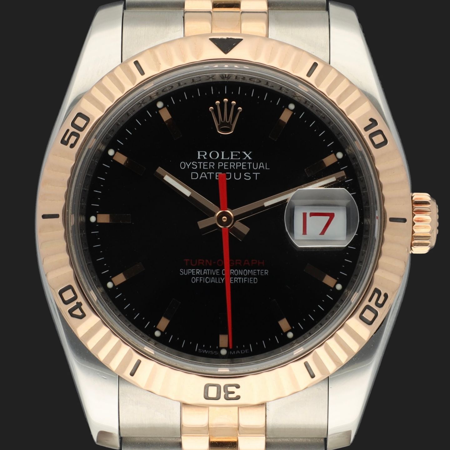 Rolex Datejust Turn-O-Graph 116261 (2006) - 36mm Goud/Staal (2/8)