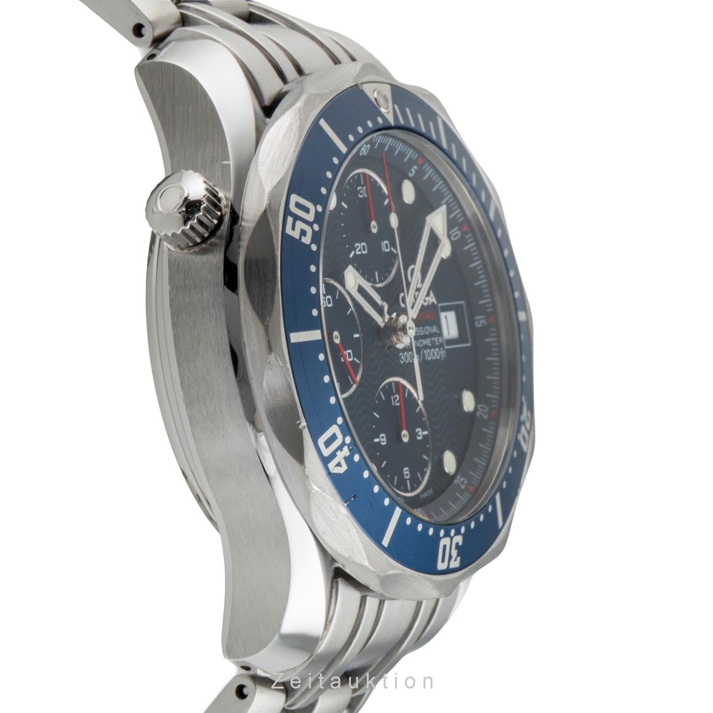 Omega Seamaster Diver 300 M 2225.80.00 (Unknown (random serial)) - Blue dial 42 mm Steel case (6/8)