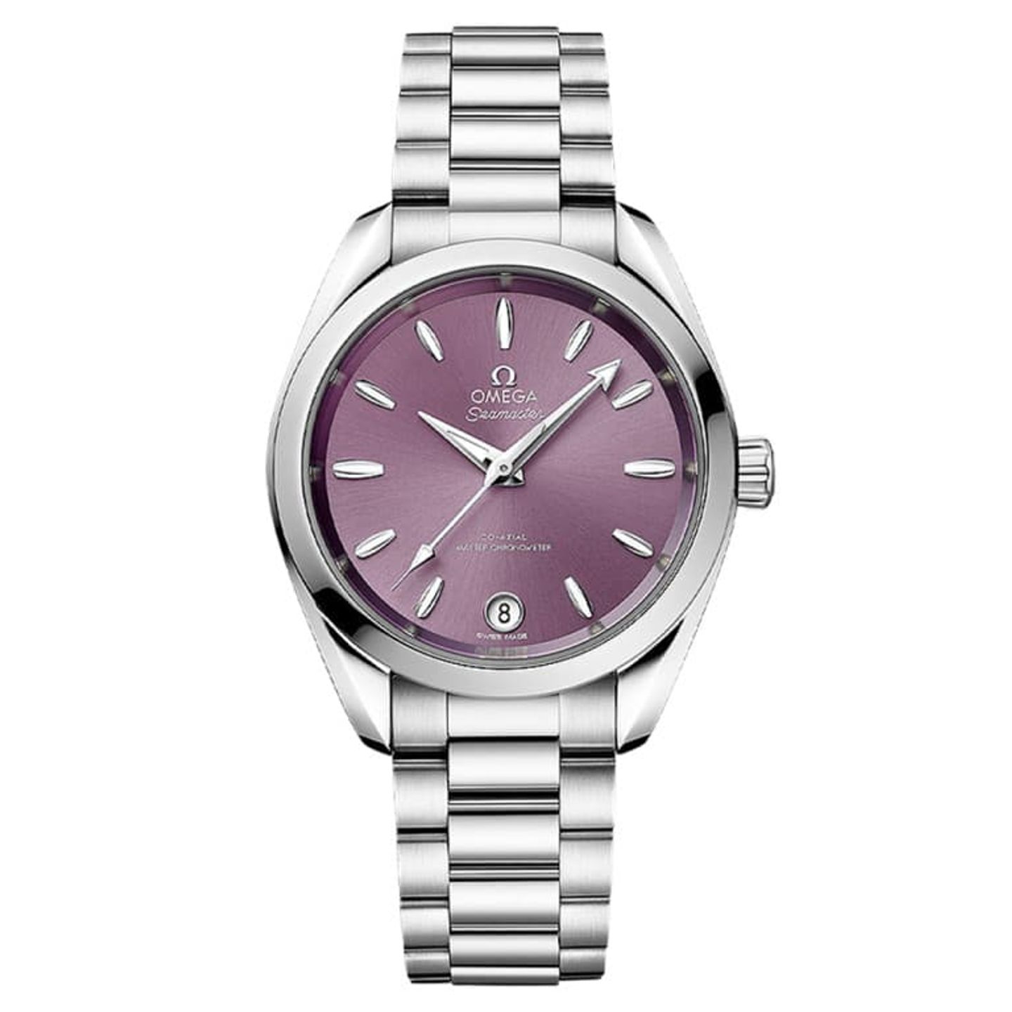 Omega Seamaster Aqua Terra 220.10.34.20.10.002 (2024) - Purple dial 34 mm Steel case (1/1)