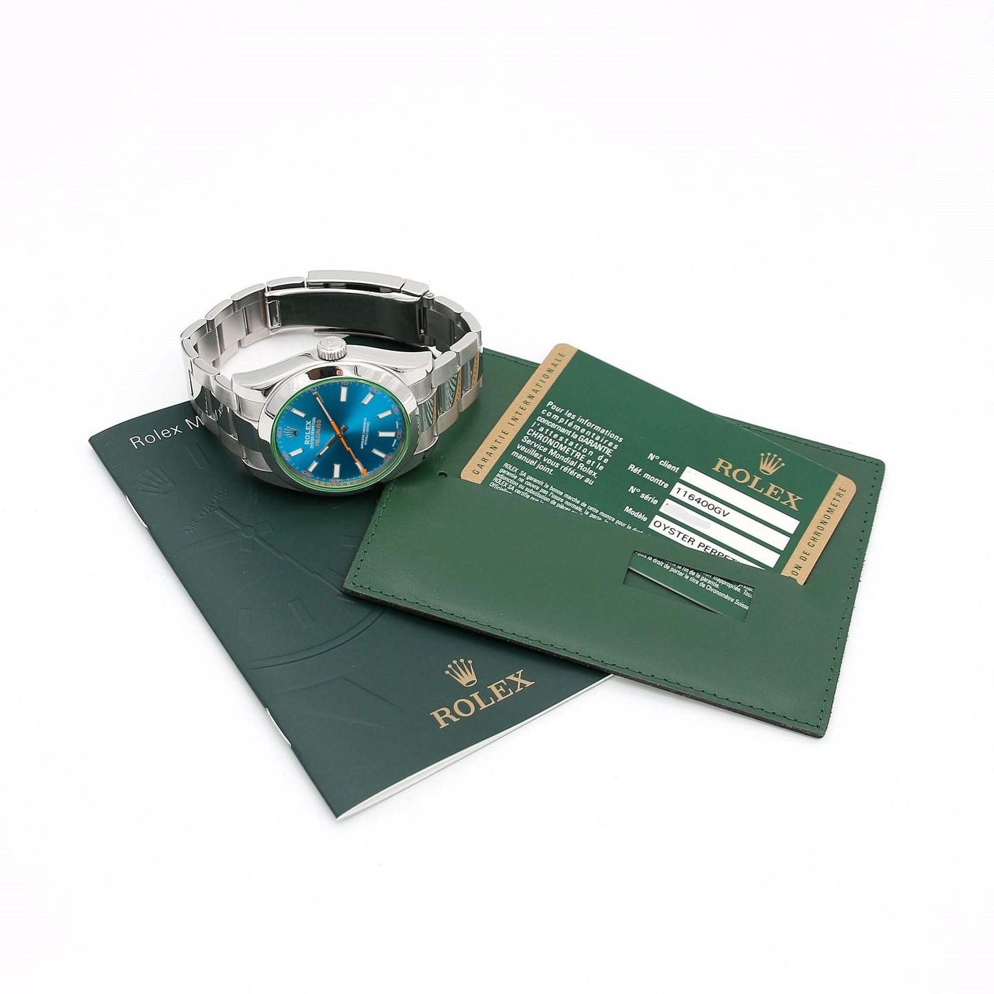 Rolex Milgauss 116400GV (Unknown (random serial)) - 40 mm Steel case (3/7)