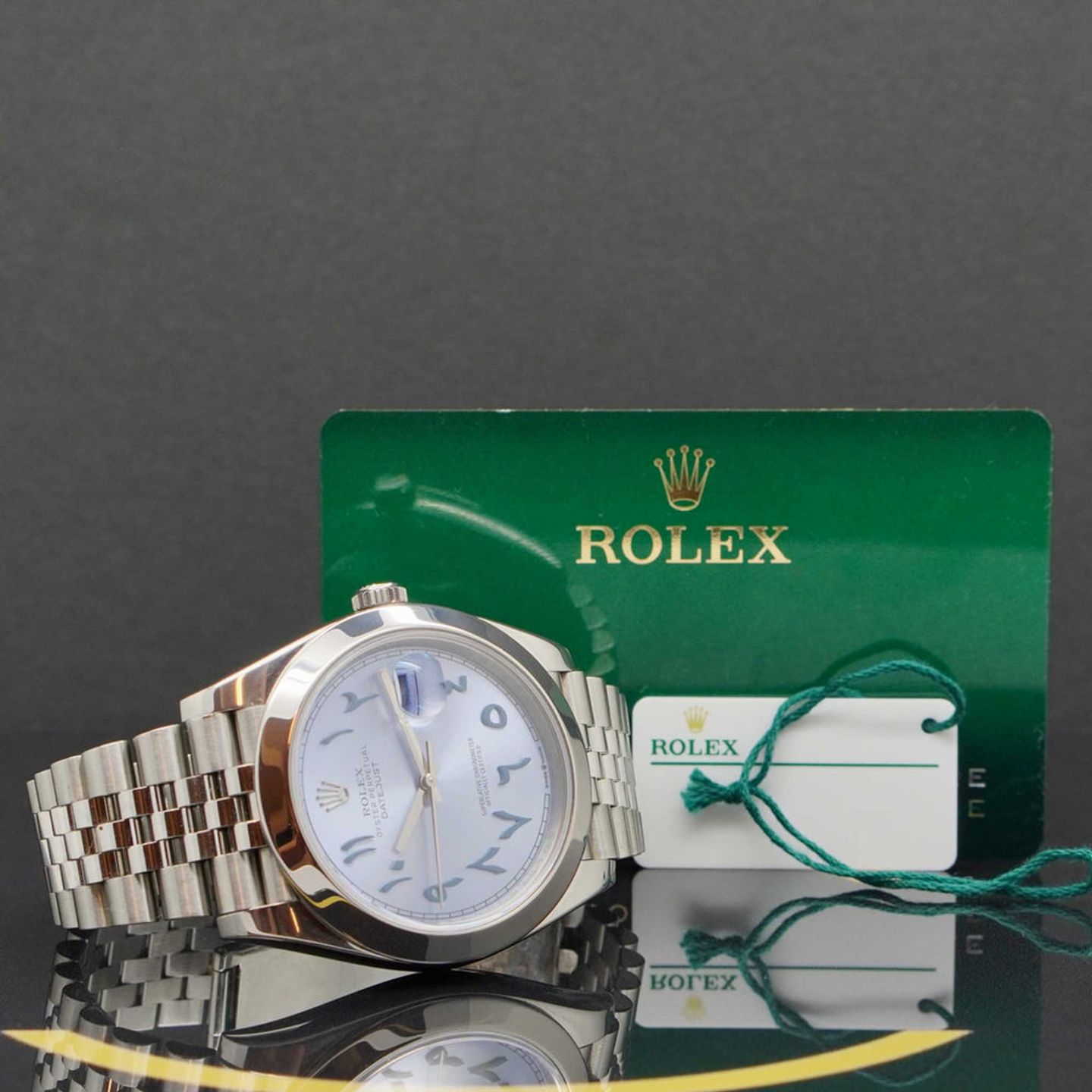 Rolex Datejust 41 126300 (2020) - Blue dial 41 mm Steel case (9/14)