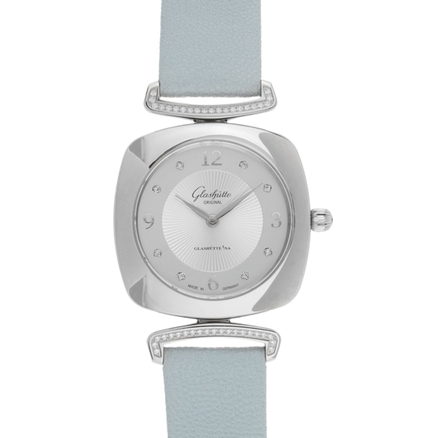 Glashütte Original Pavonina 1-03-02-12-12-35 (2020) - Zilver wijzerplaat 31mm Staal (7/7)