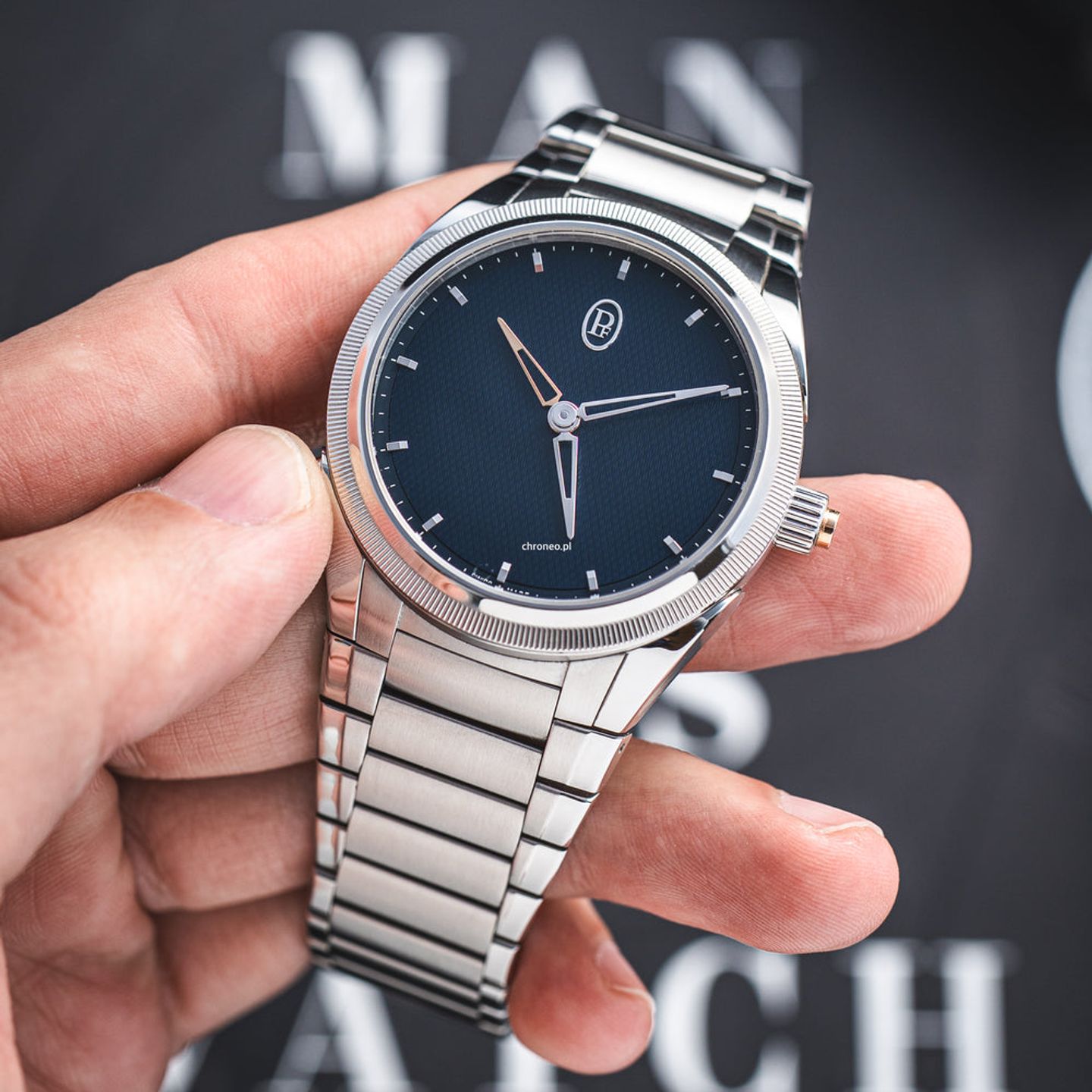 Parmigiani Fleurier Tonda PFC905-1020001-100182 (2022) - Blue dial 41 mm Steel case (5/8)