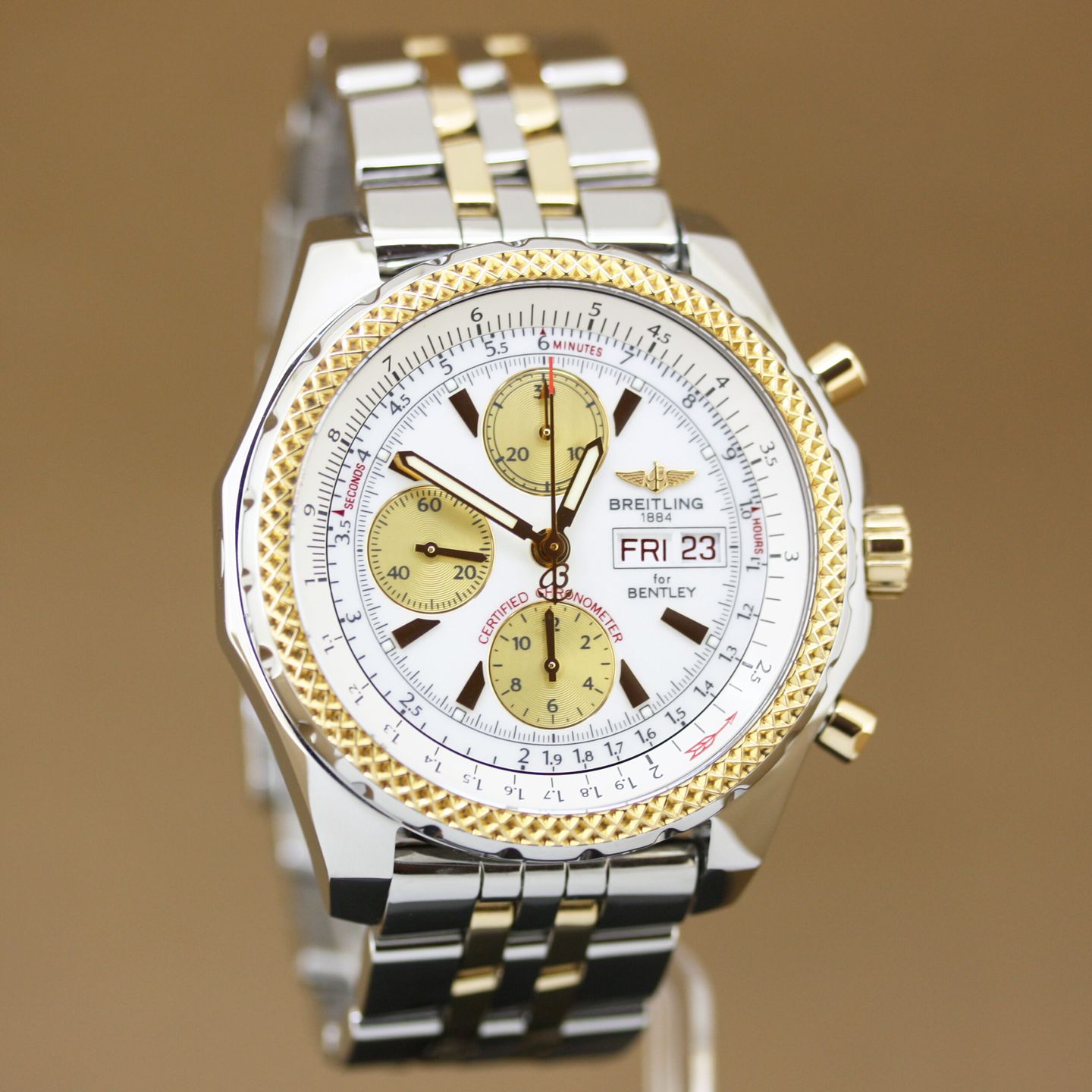 Breitling Bentley GT D13362 (2004) - 44 mm Steel case (3/8)