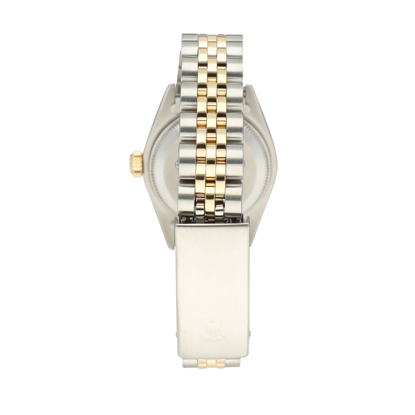 Rolex Lady-Datejust 79173 (2000) - Champagne dial 26 mm Gold/Steel case (5/8)