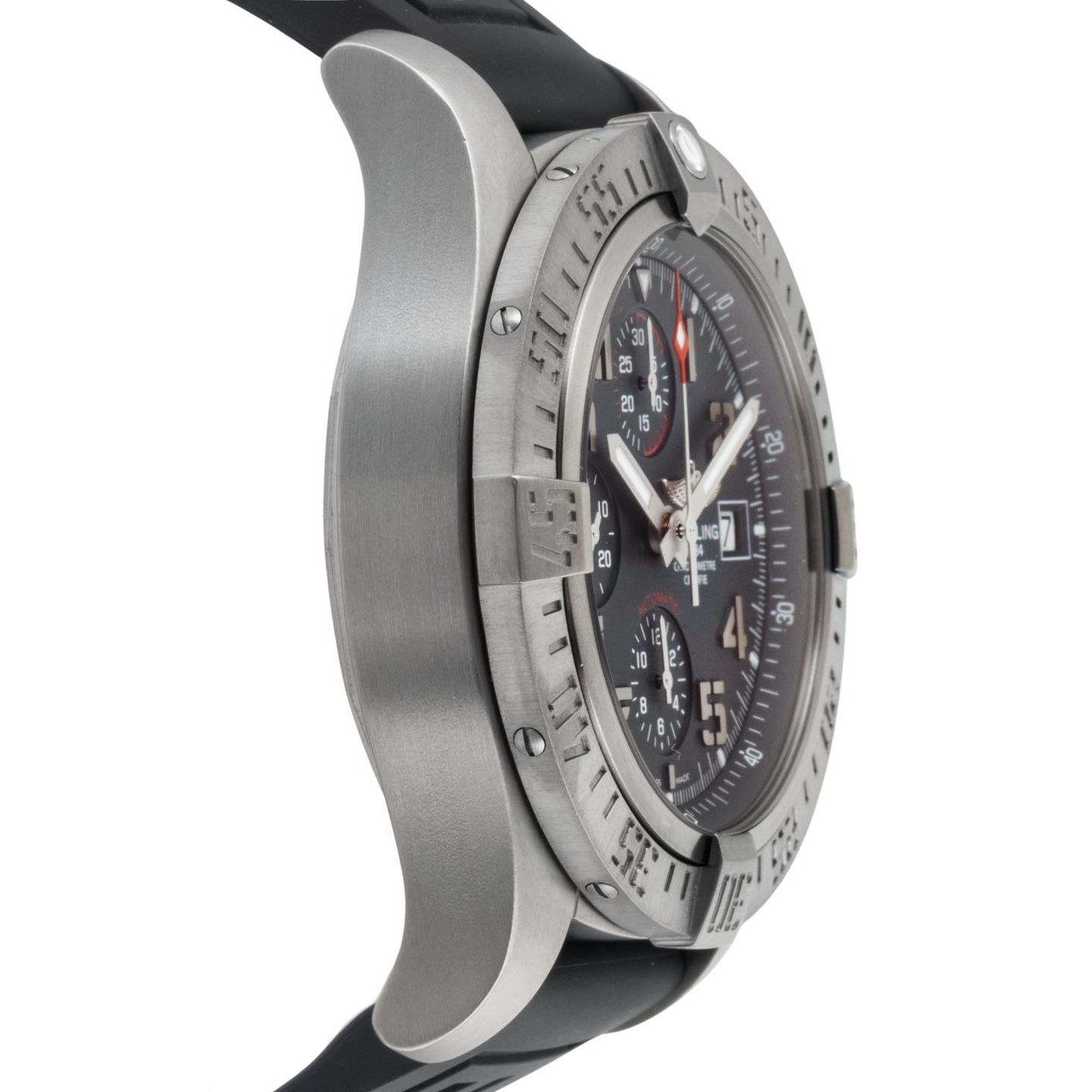 Breitling Avenger Bandit E1338310/M534 (Unknown (random serial)) - Grey dial 45 mm Titanium case (7/8)