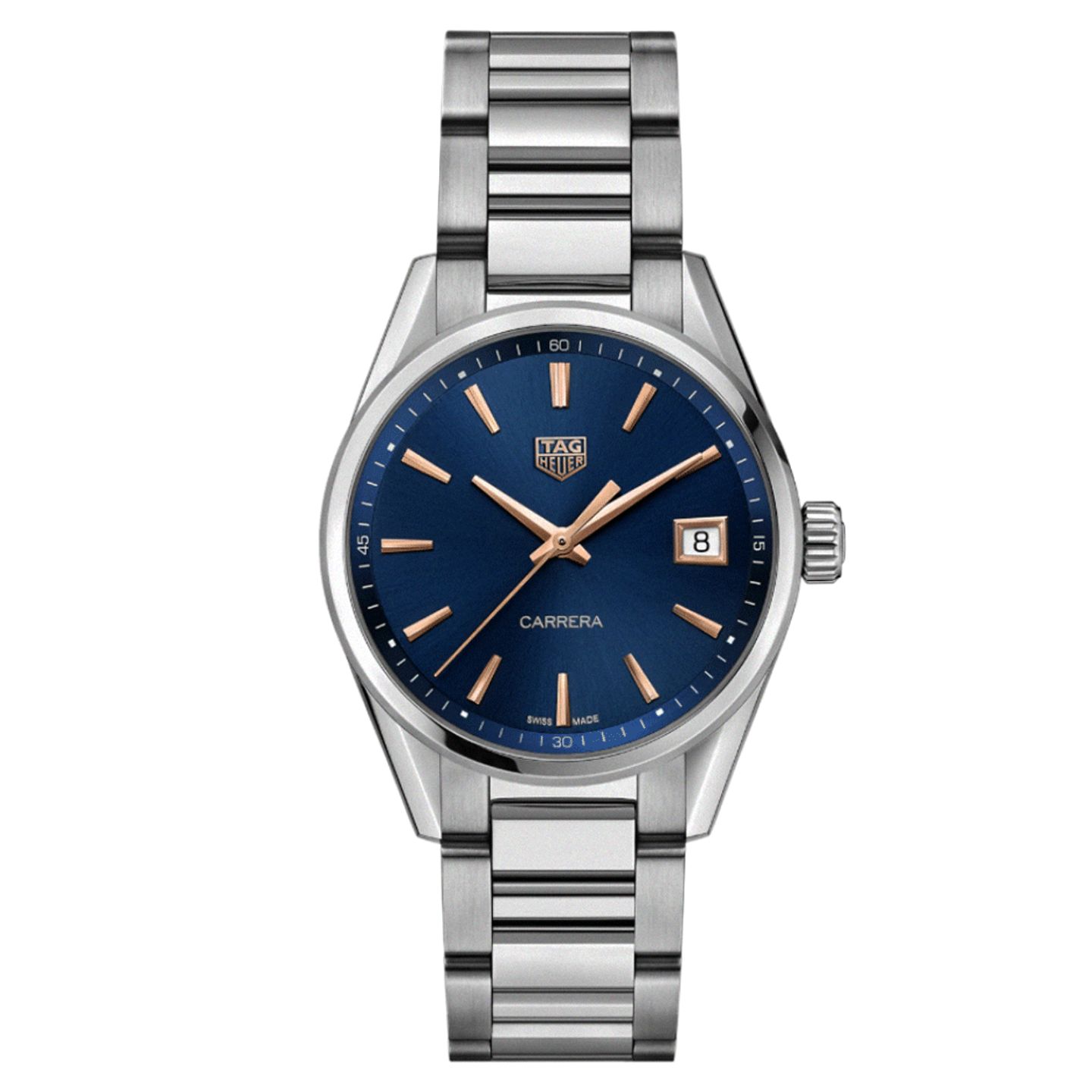 TAG Heuer Carrera Lady WBK1312.BA0652 (2024) - Blauw wijzerplaat 36mm Staal (3/3)