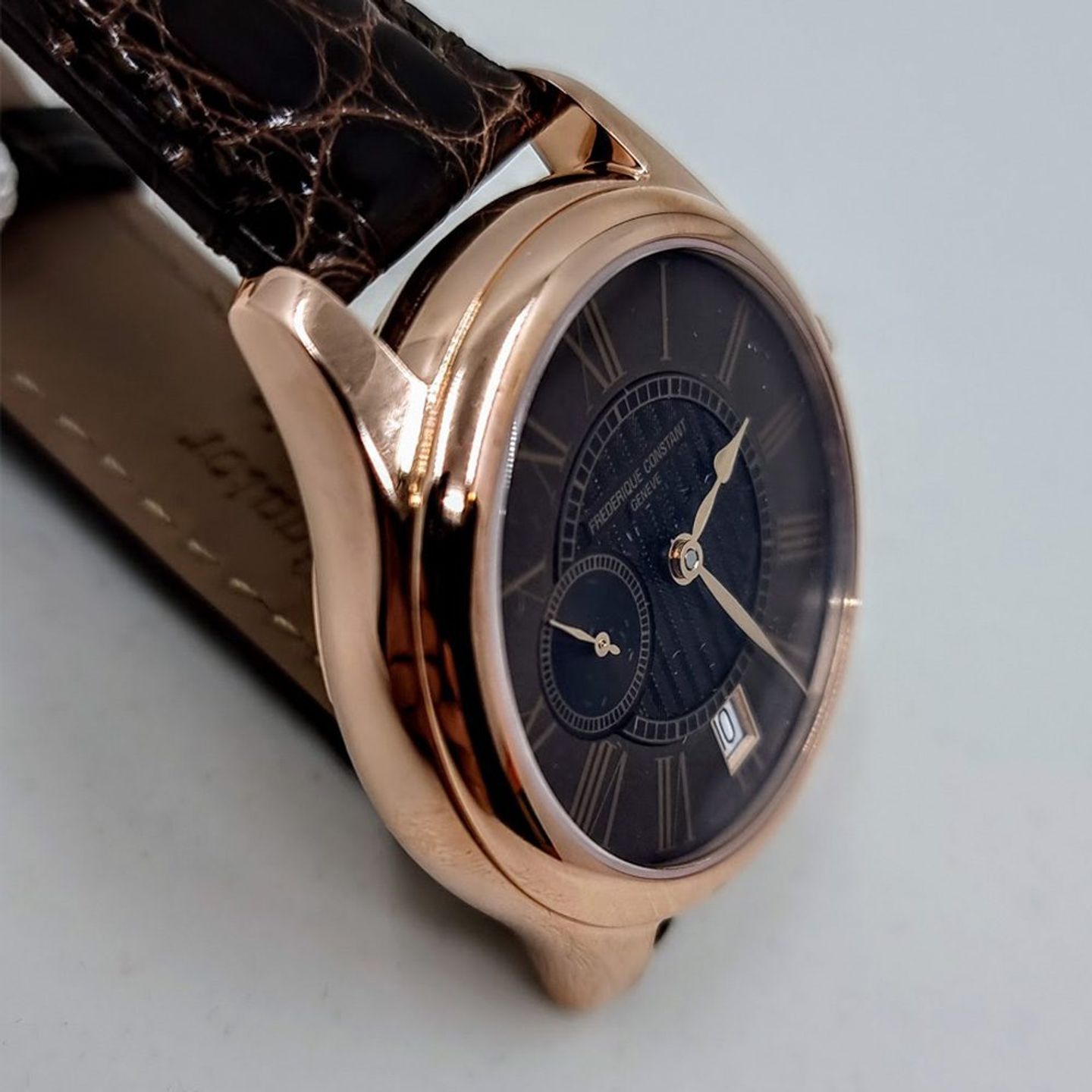 Frederique Constant Ladies Automatic FC-318MPC3B4 (2025) - Bruin wijzerplaat 36mm Staal (6/8)