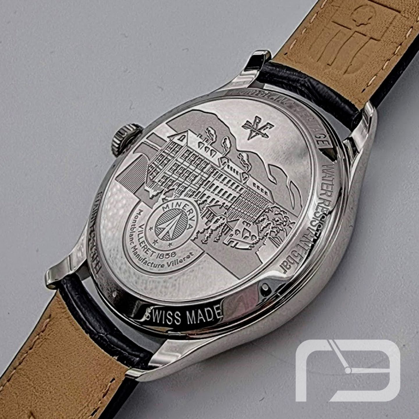 Montblanc Heritage 119948 (2024) - Zilver wijzerplaat 40mm Staal (8/8)