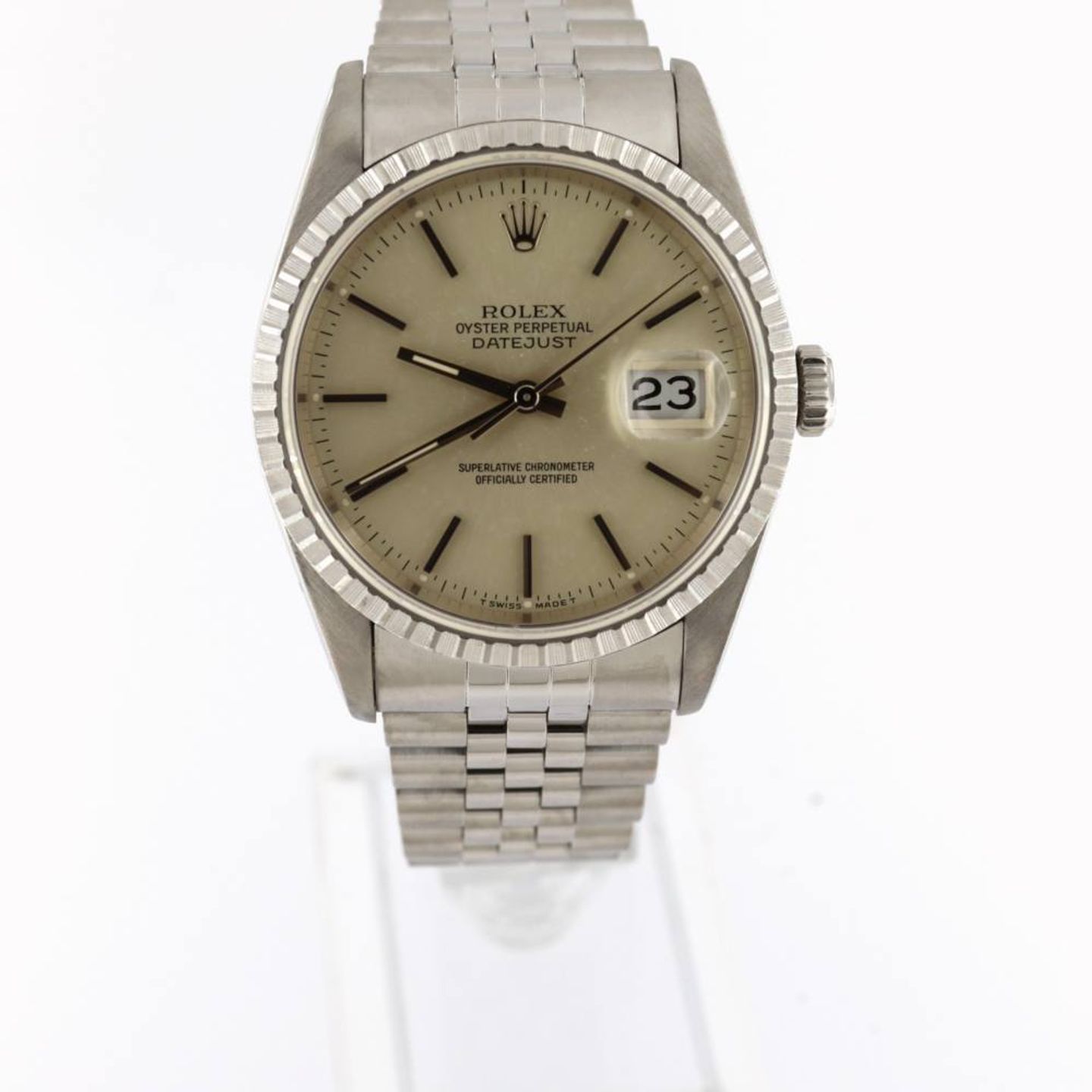Rolex Datejust 36 16220 (1995) - 36mm Staal (1/6)