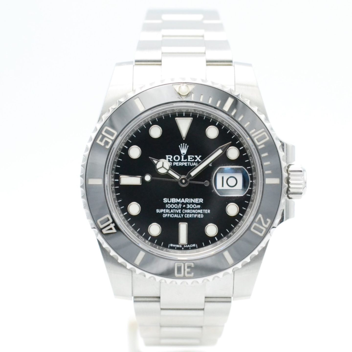 Rolex Submariner Date 116610LN (2019) - 40mm Staal (1/7)