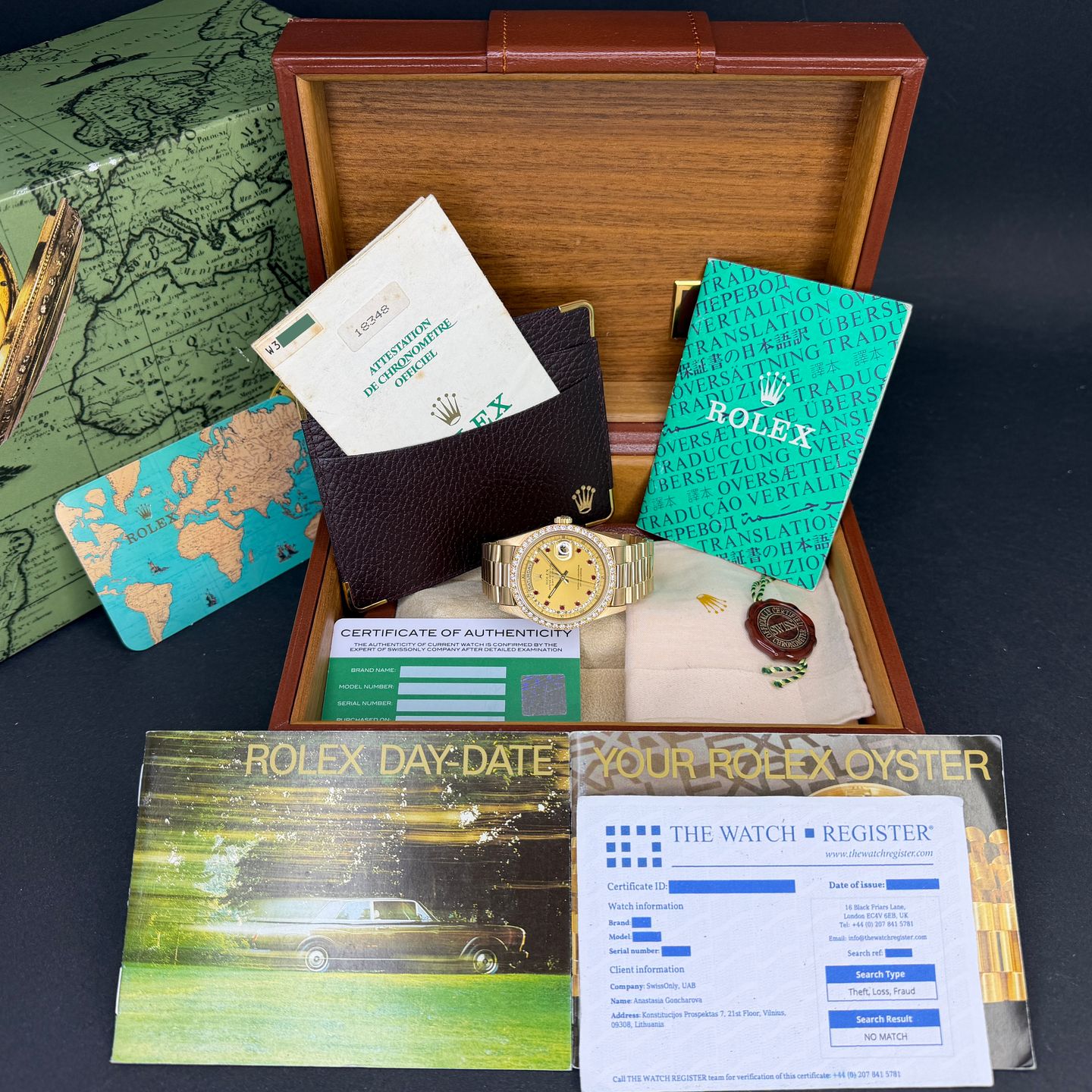 Rolex Day-Date 36 18348 (1995) - 36 mm Yellow Gold case (3/7)