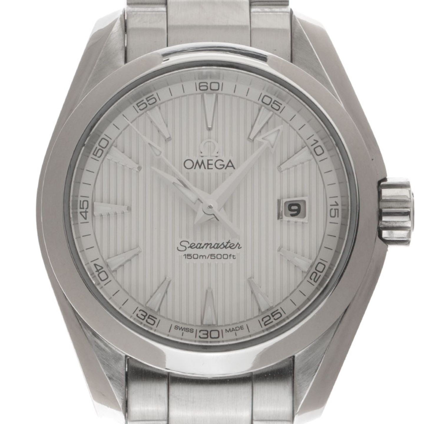 Omega Seamaster Aqua Terra 231.10.30.61.02.001 (2014) - Zilver wijzerplaat 30mm Staal (1/7)
