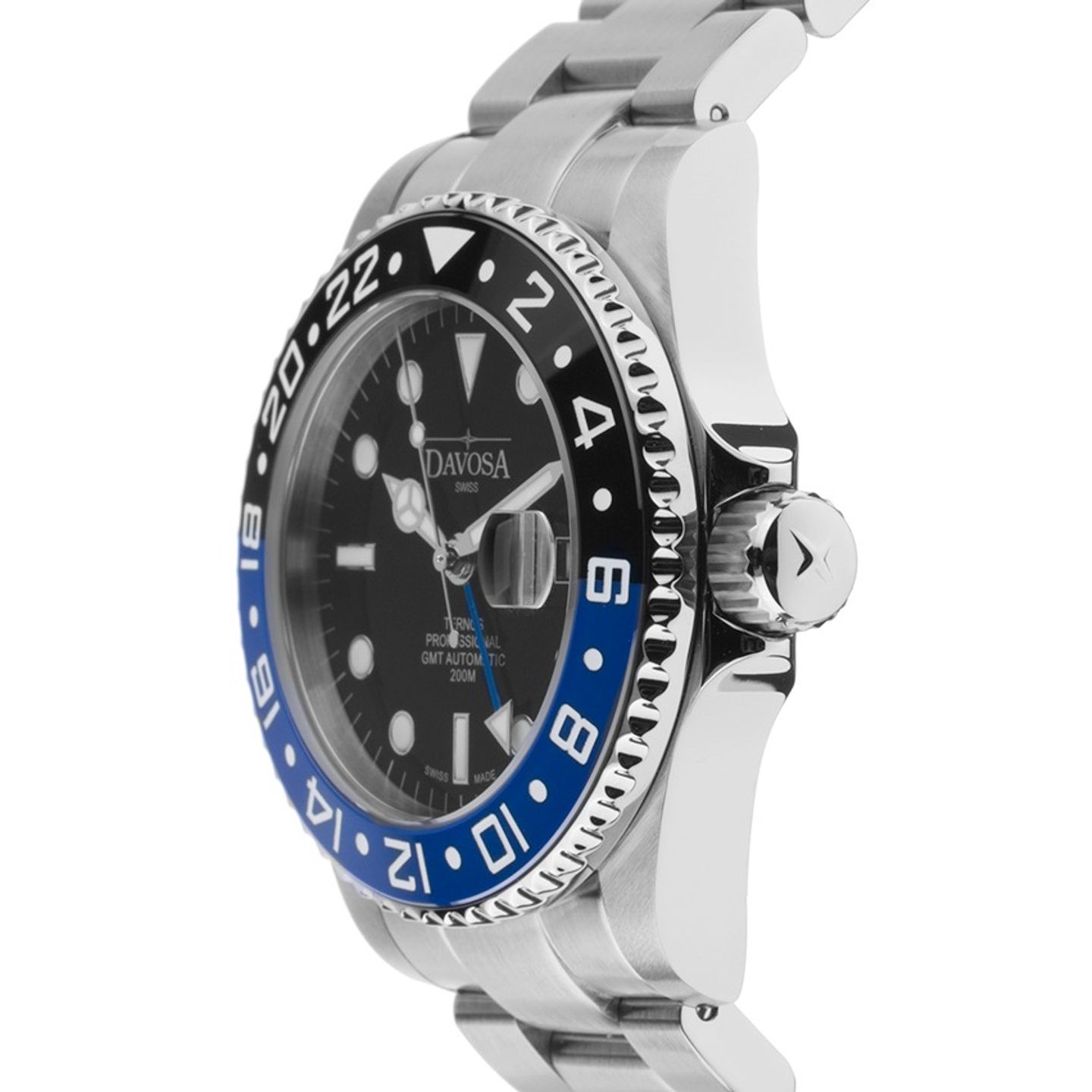 Davosa Ternos 161.571.45 (2019) - Black dial 42 mm Steel case (4/7)