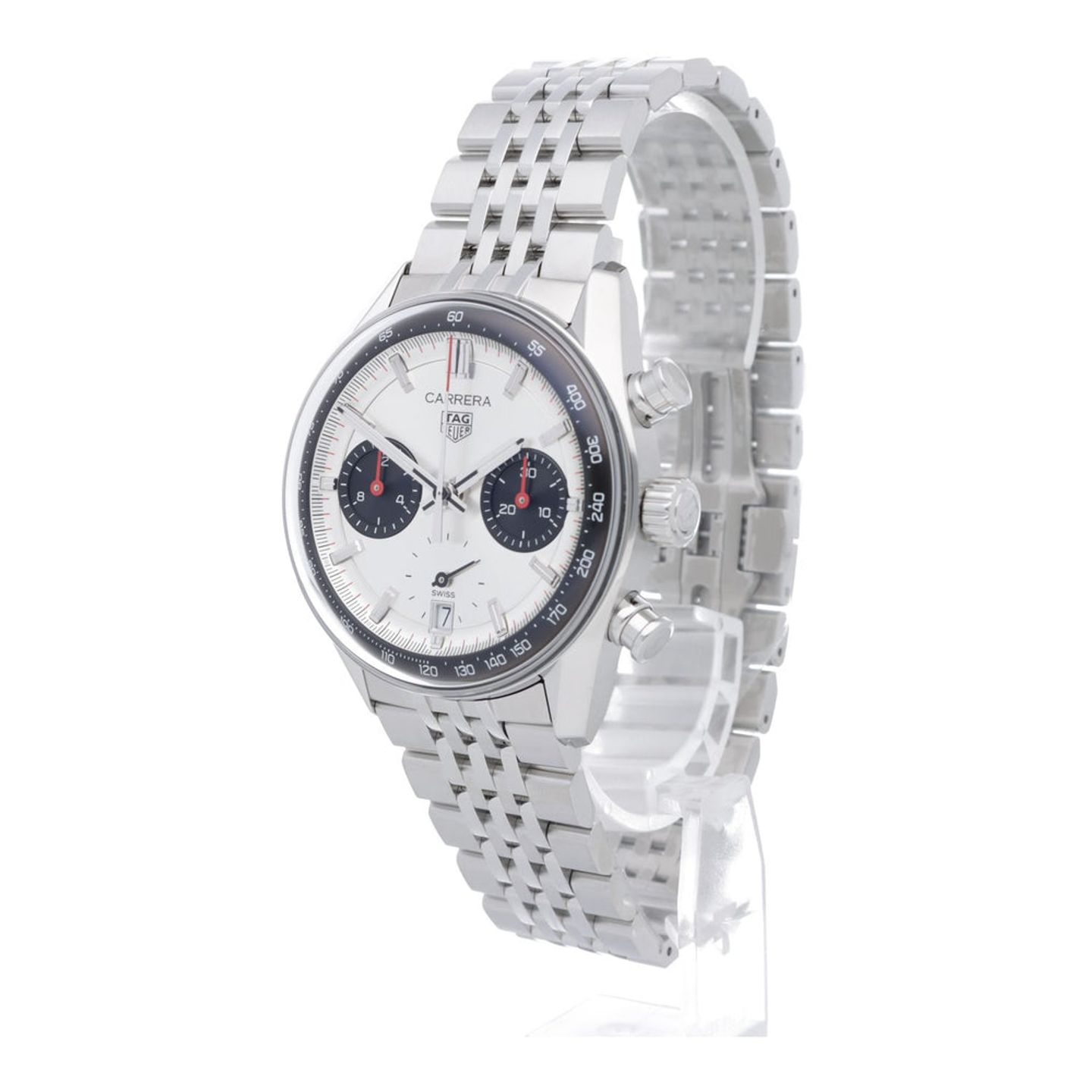 TAG Heuer Carrera CBS2216.BA0048 (2025) - Silver dial 39 mm Steel case (2/7)