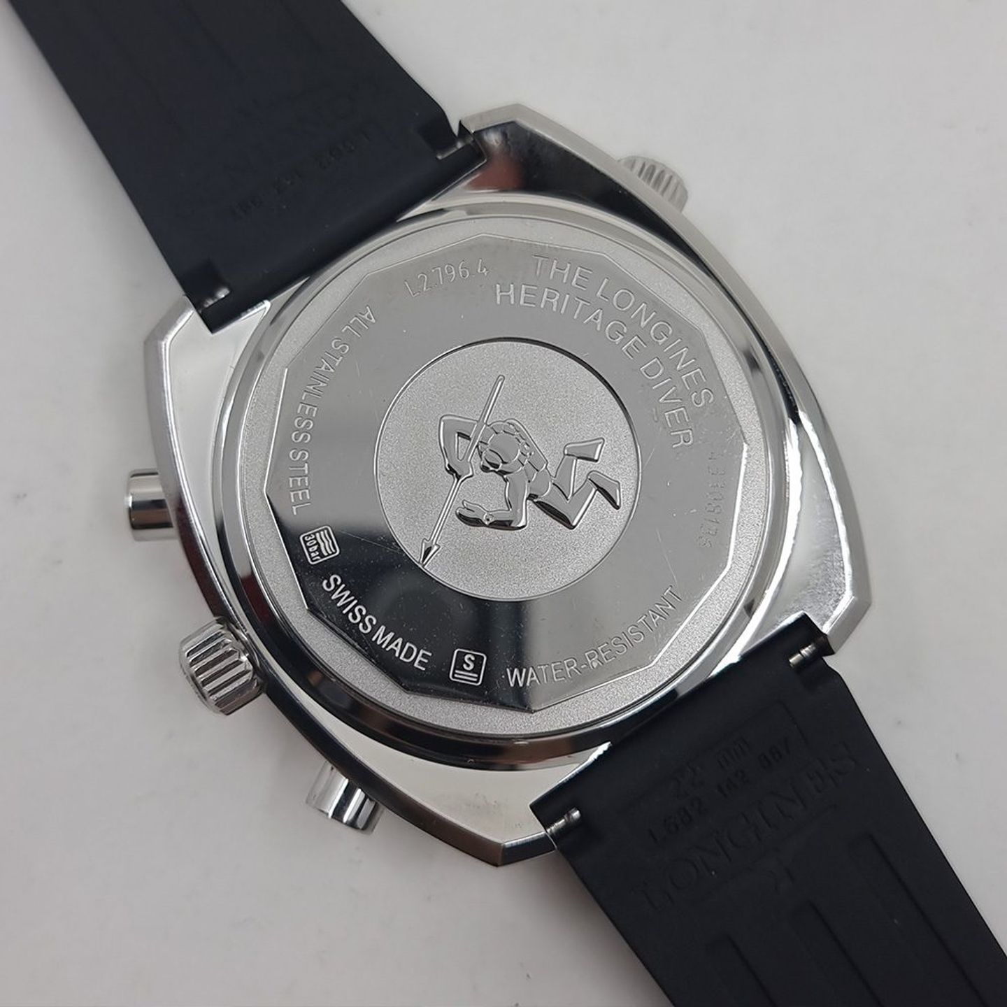 Longines Heritage L2.796.4.52.9 (2025) - Black dial 43 mm Steel case (8/8)