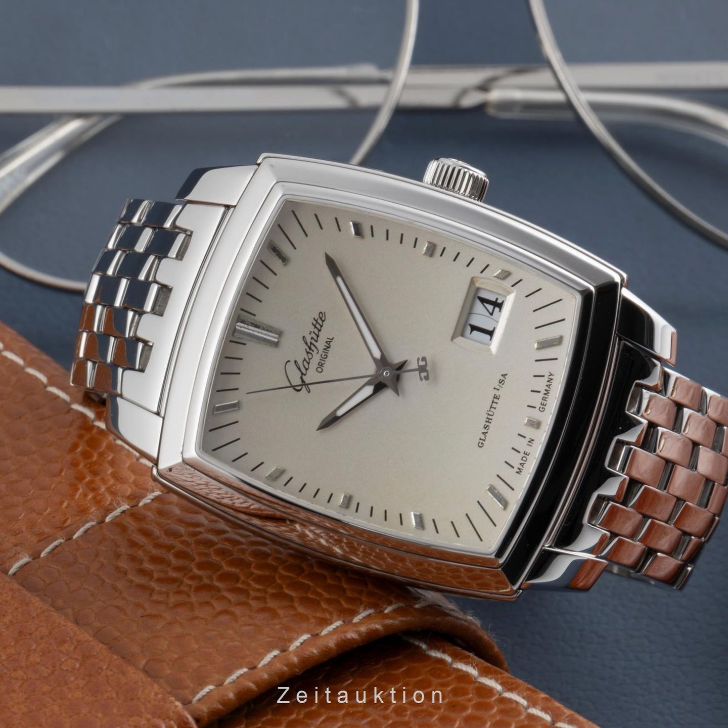 Glashütte Original Senator Karrée 1-39-42-53-52-14 - (2/8)