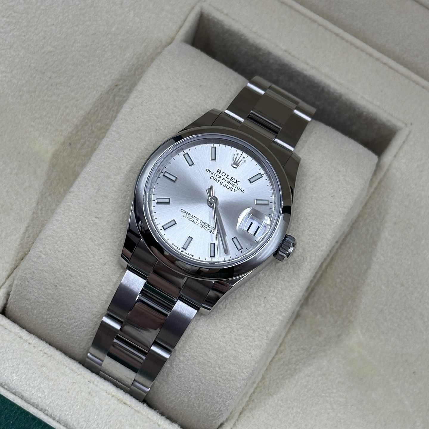 Rolex Datejust 31 278240 (2023) - Zilver wijzerplaat 31mm Staal (8/8)