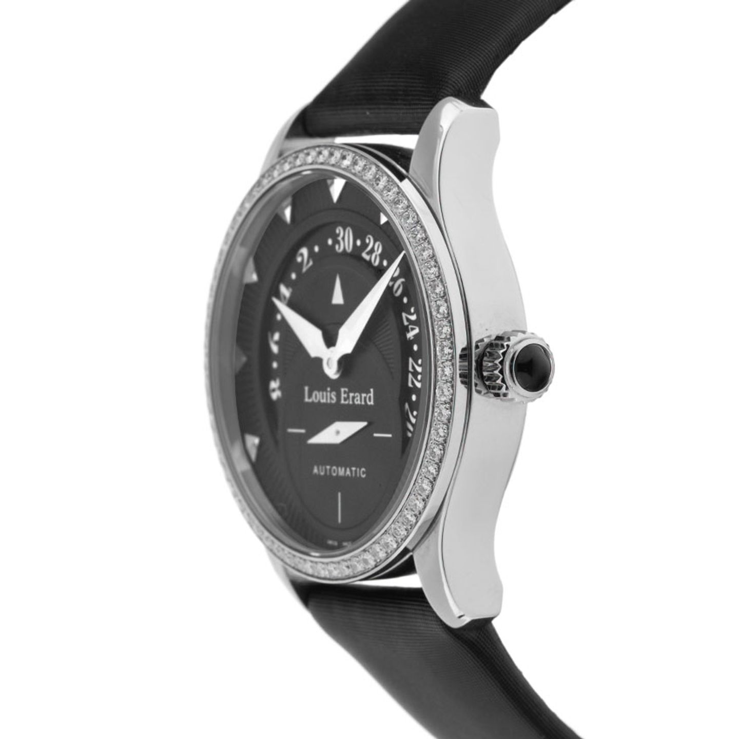 Louis Erard Unknown 92600.SE02 (Unknown (random serial)) - Black dial 36 mm Steel case (2/5)