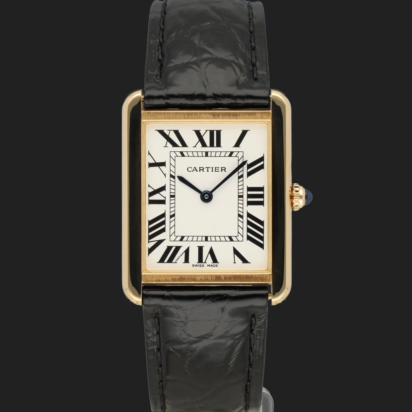 Cartier Tank Solo W5200004 (2020) - 35mm Geelgoud (2/8)