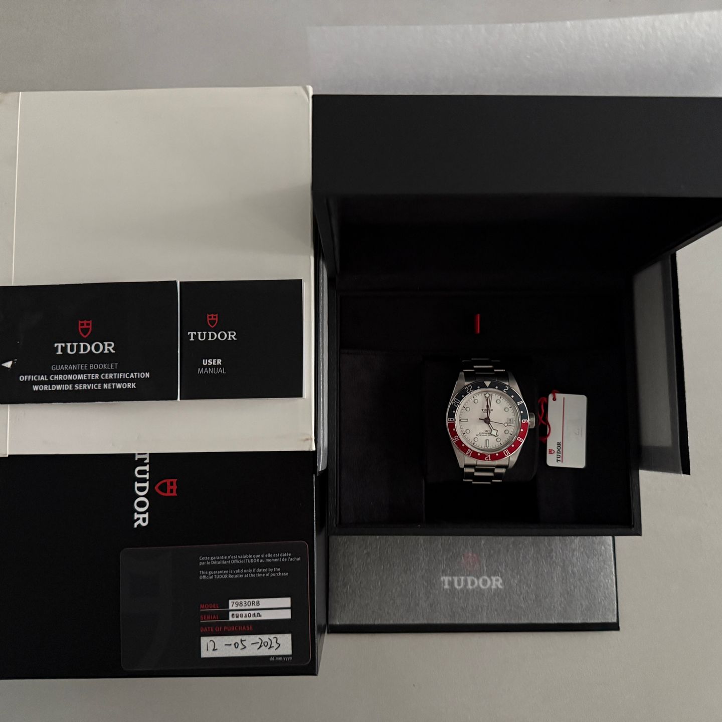 Tudor Black Bay GMT 79830RB (2023) - Wit wijzerplaat 41mm Staal (3/14)