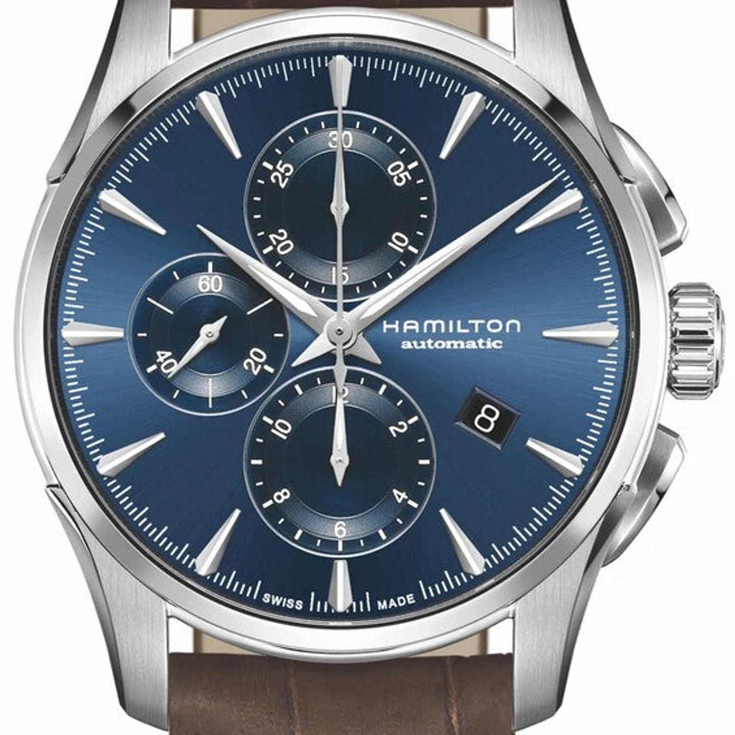 Hamilton Jazzmaster Auto Chrono H32586541 (2026) - Blue dial 42 mm Steel case (1/1)