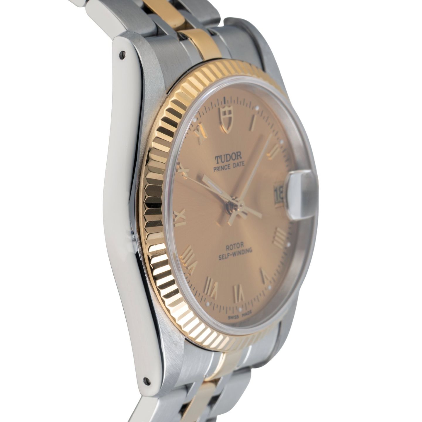 Tudor Prince Date 74033 (Onbekend (willekeurig serienummer)) - 34mm Goud/Staal (7/8)