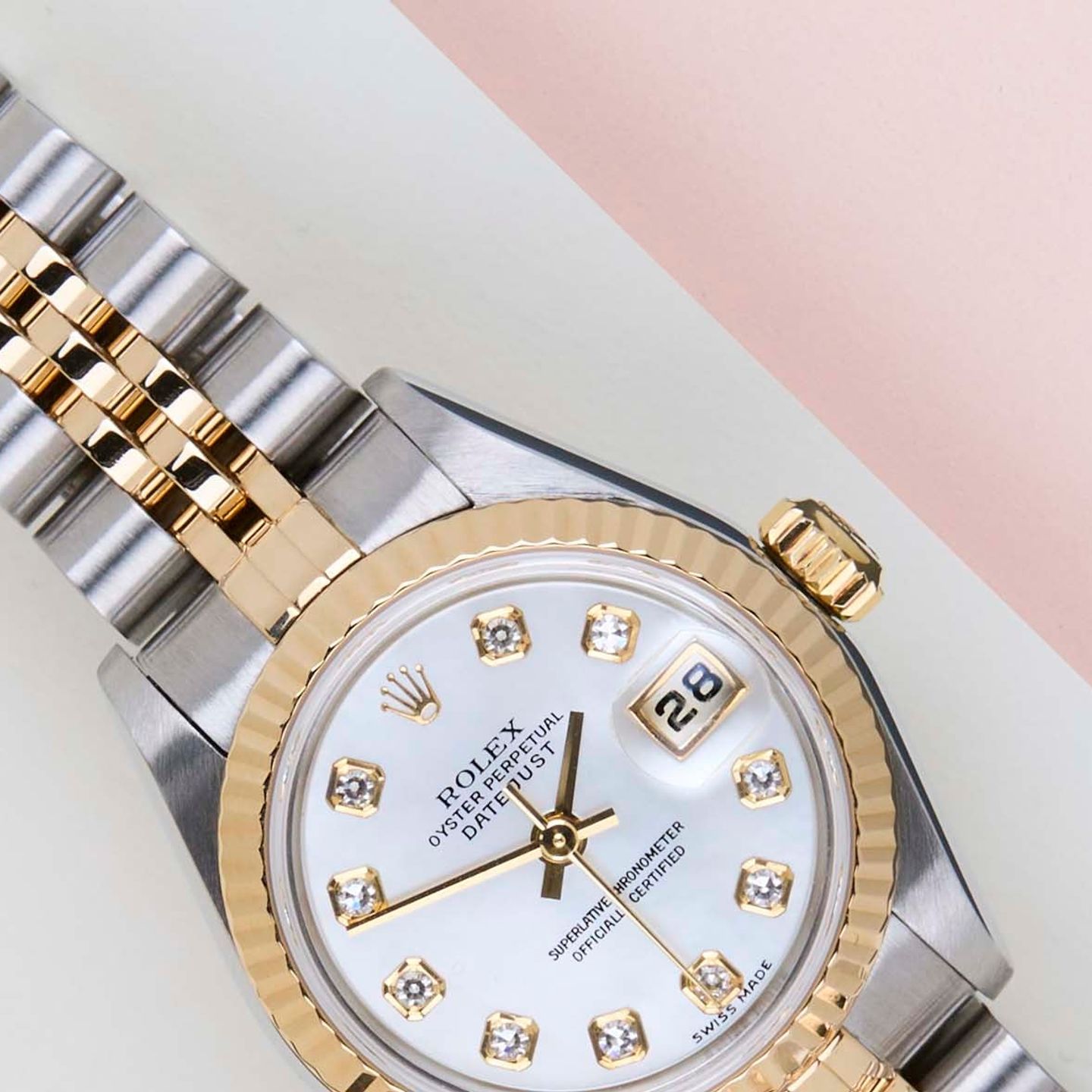 Rolex Lady-Datejust 79173 (1998) - 26 mm Gold/Steel case (3/8)