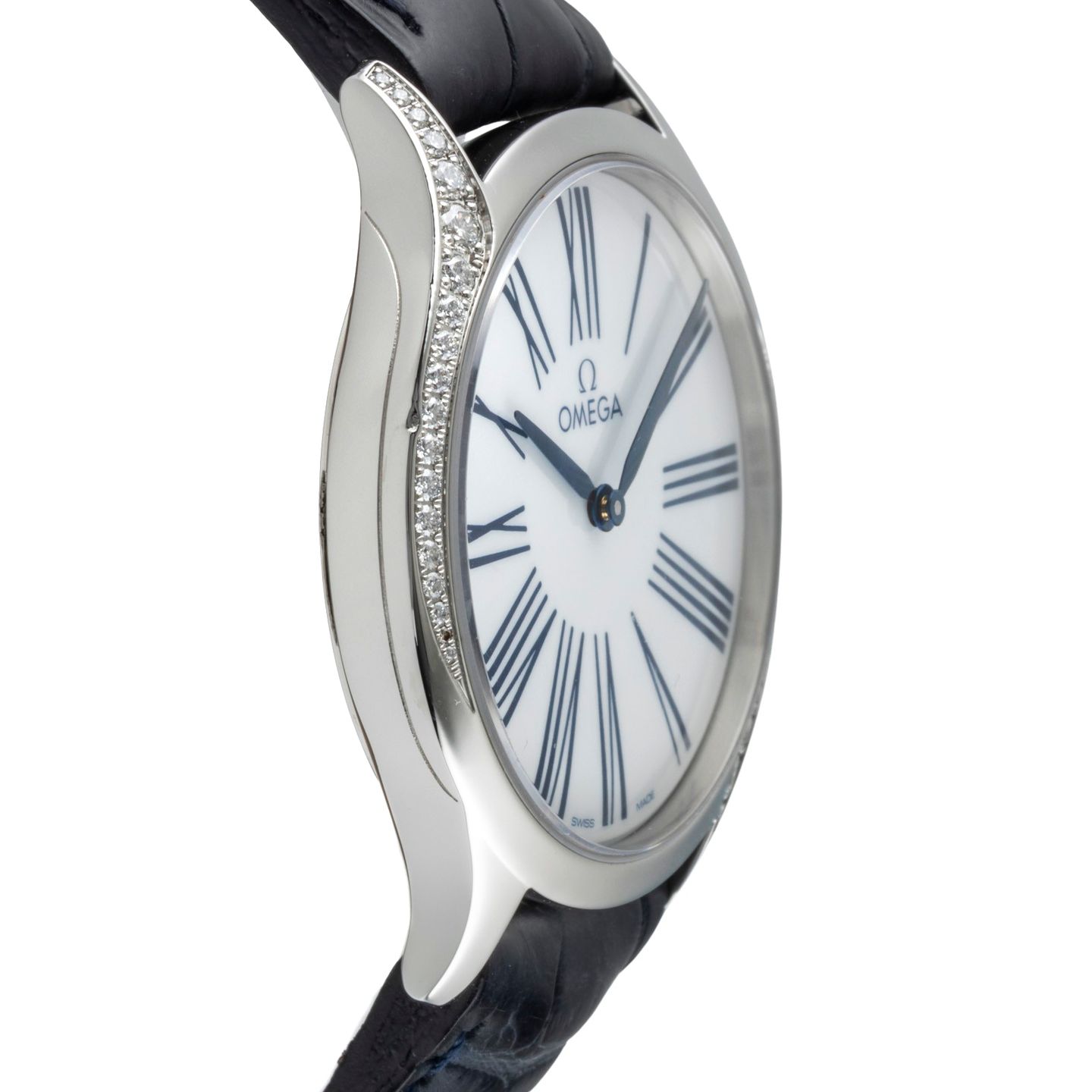 Omega De Ville Trésor 428.17.36.60.04.001 (Unknown (random serial)) - White dial 36 mm Steel case (7/8)