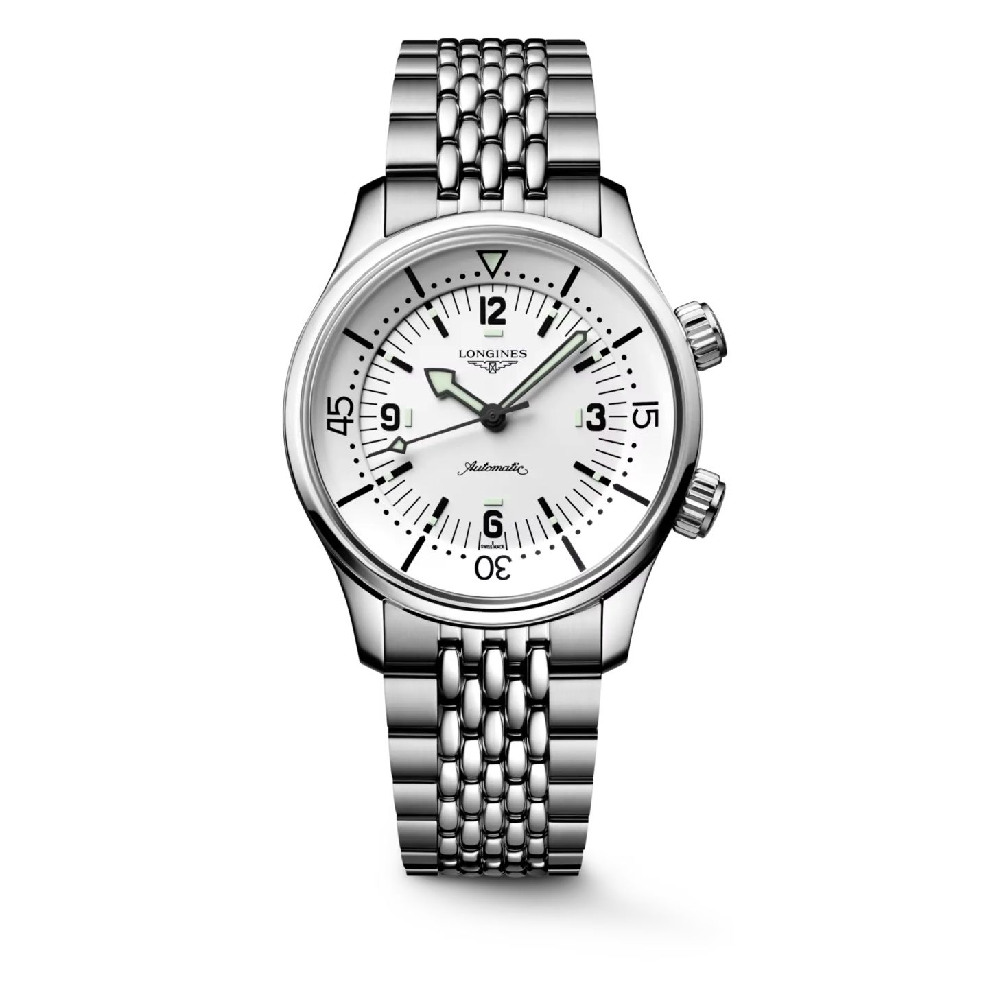 Longines Legend Diver L3.764.4.16.6 (2025) - White dial 39 mm Steel case (1/1)