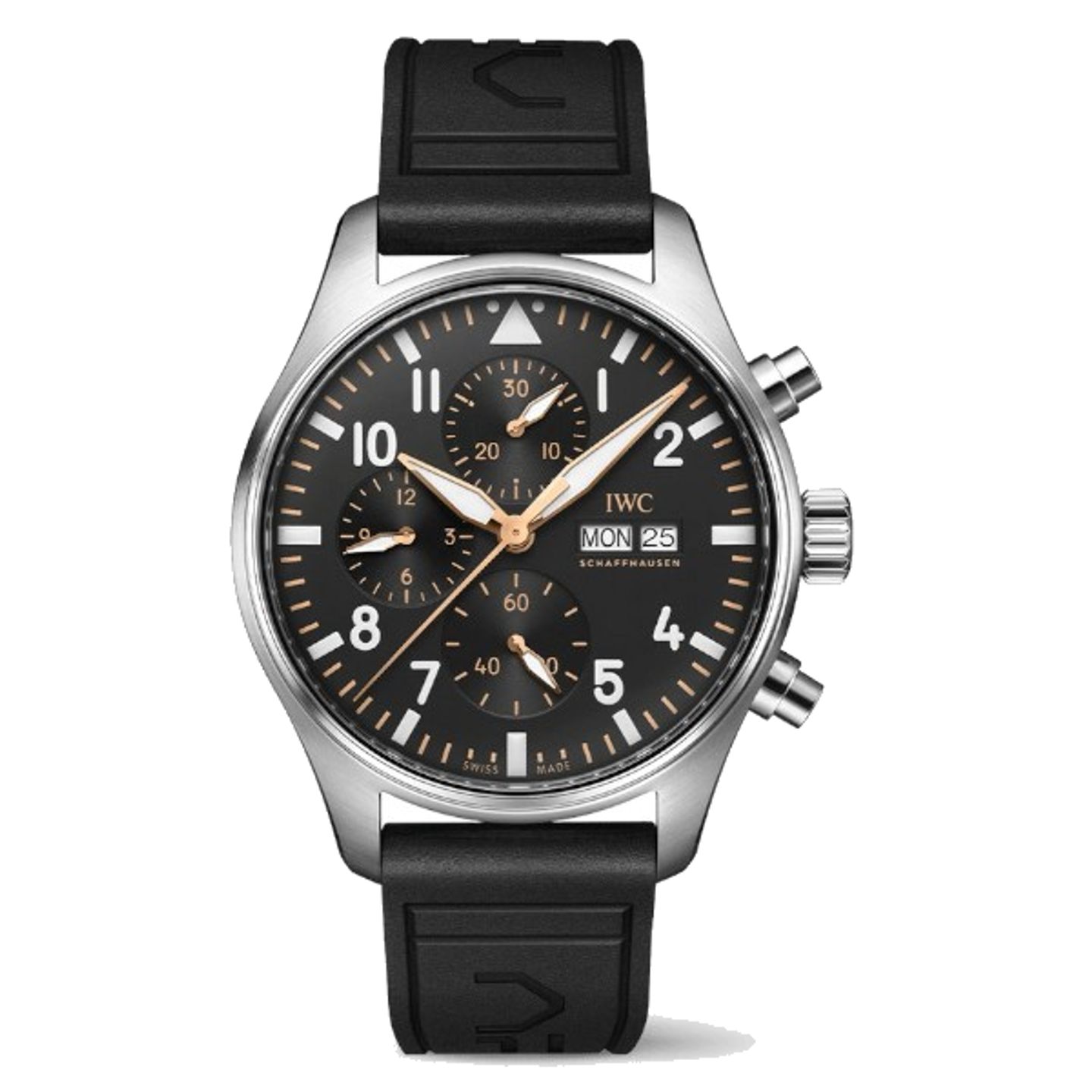 IWC Pilot Chronograph IW378009 (2026) - Black dial 43 mm Steel case (1/1)
