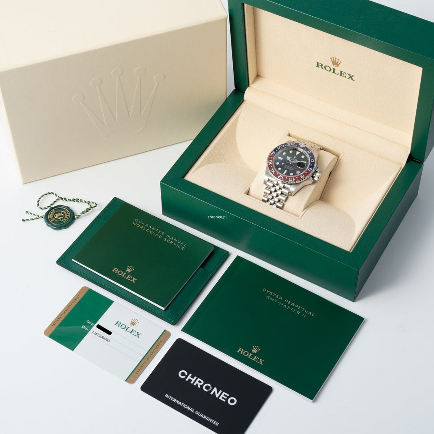 Rolex GMT-Master II 126710BLRO (2021) - Black dial 40 mm Steel case (8/8)