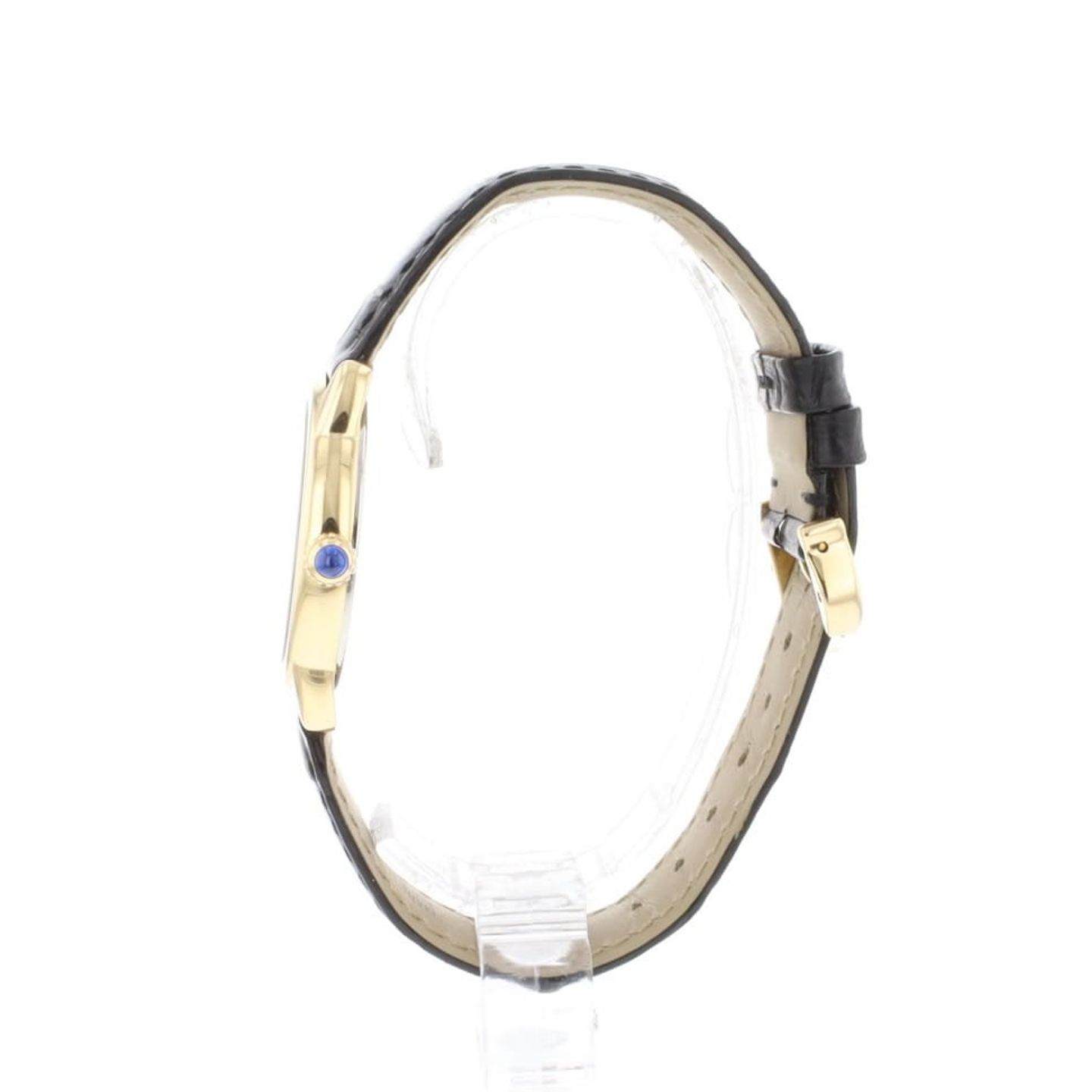 Cartier Ronde Solo de Cartier 2987 (Unknown (random serial)) - White dial 29 mm Yellow Gold case (3/4)