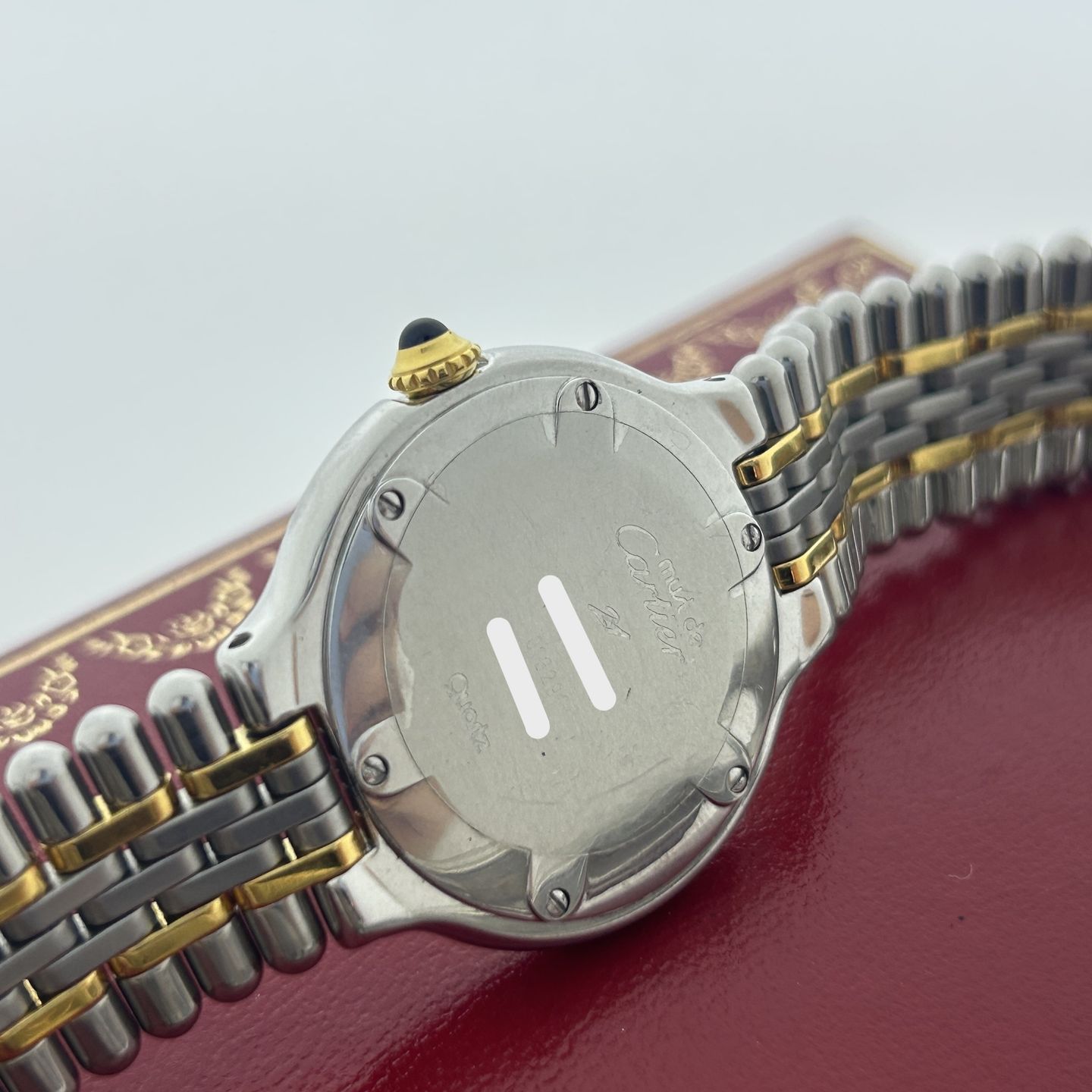 Cartier 21 Must de Cartier 125000P (1993) - White dial 28 mm (2/8)