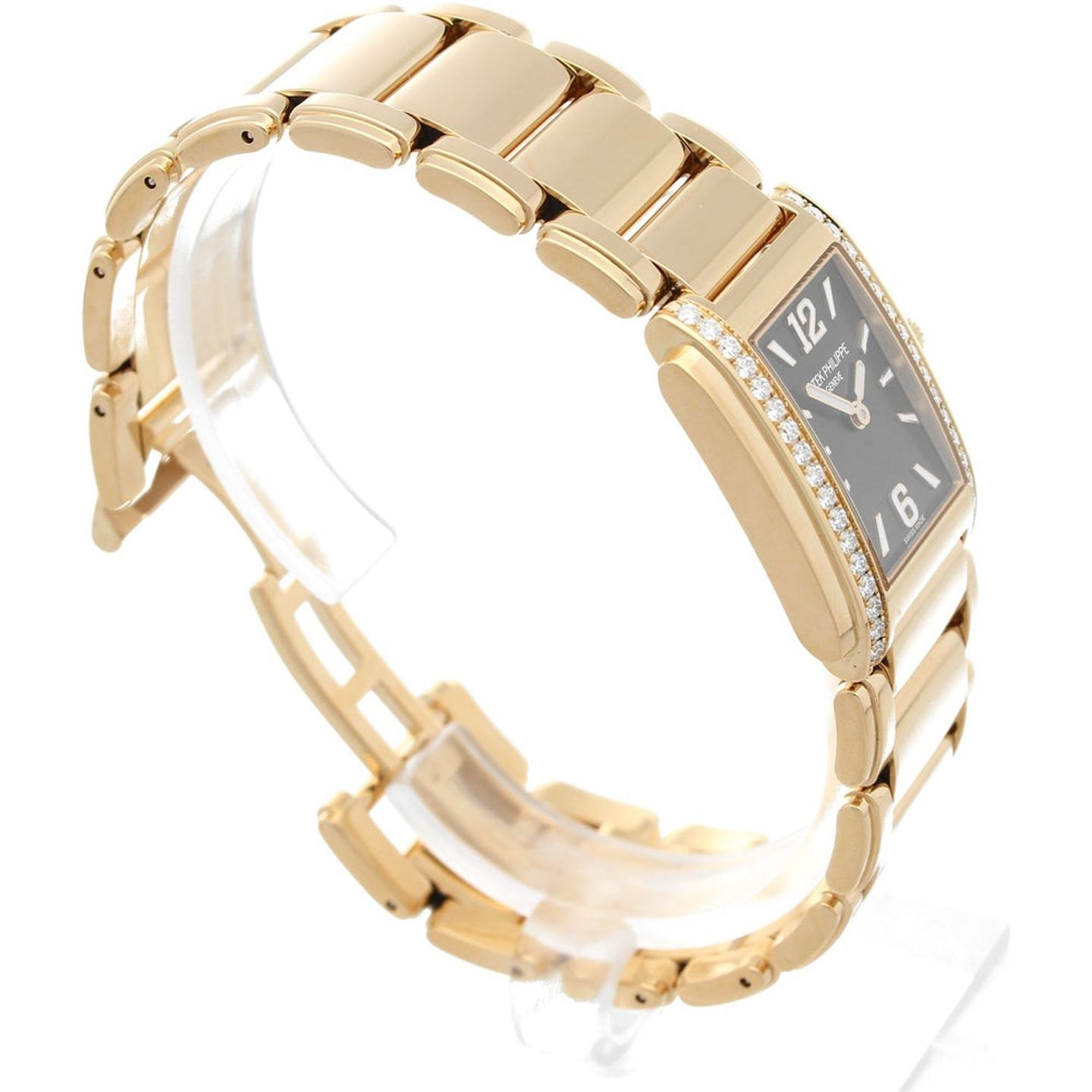 Patek Philippe Twenty~4 4910/1201R (2025) - Bruin wijzerplaat Roségoud (6/6)