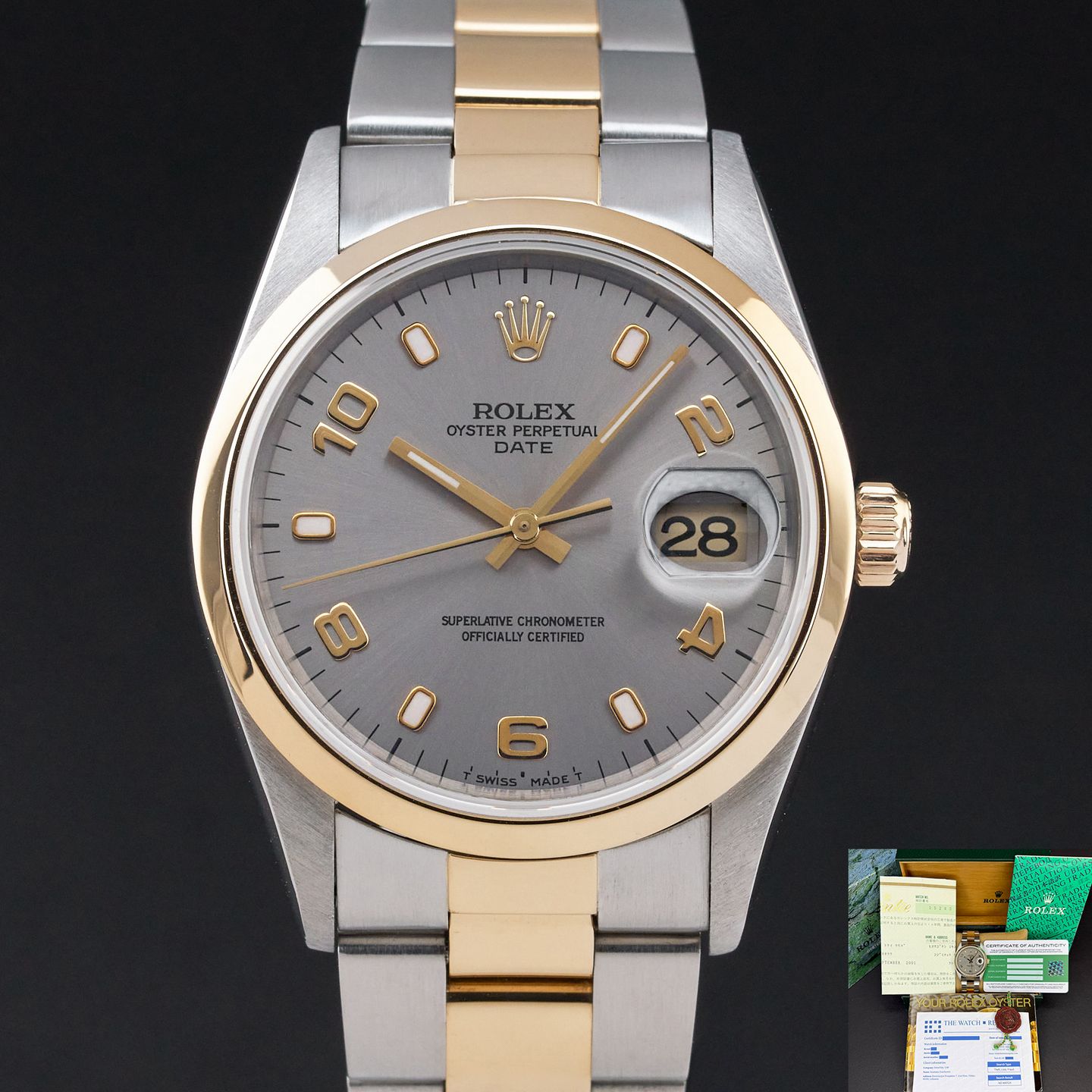 Rolex Oyster Perpetual Date 15203 - (1/8)