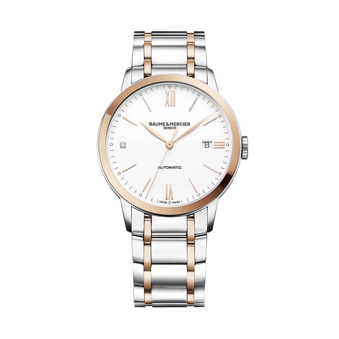 Baume & Mercier Classima M0A10456 (2024) - White dial 40 mm Steel case (3/3)